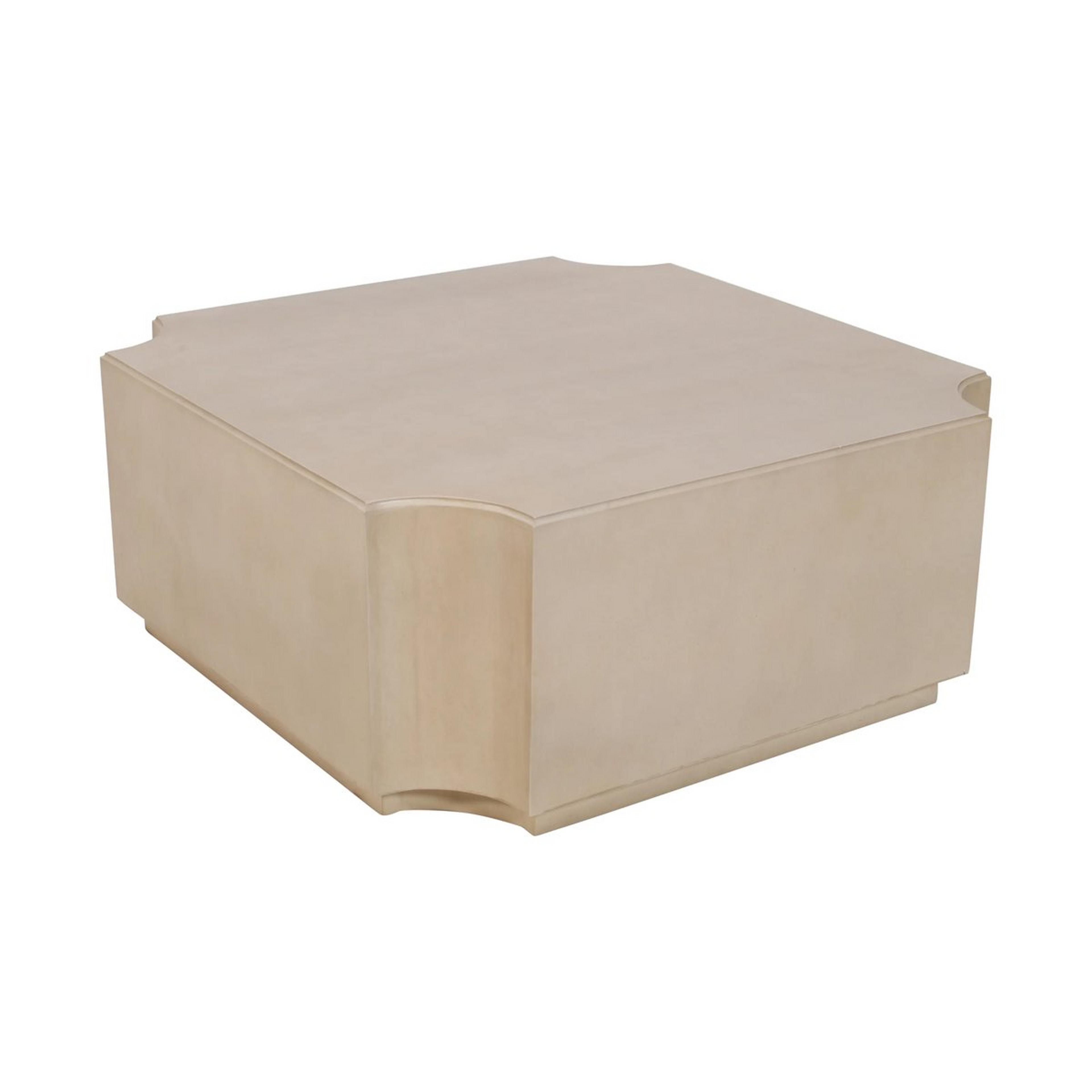 A Odyn Coffee Table with Cream color
