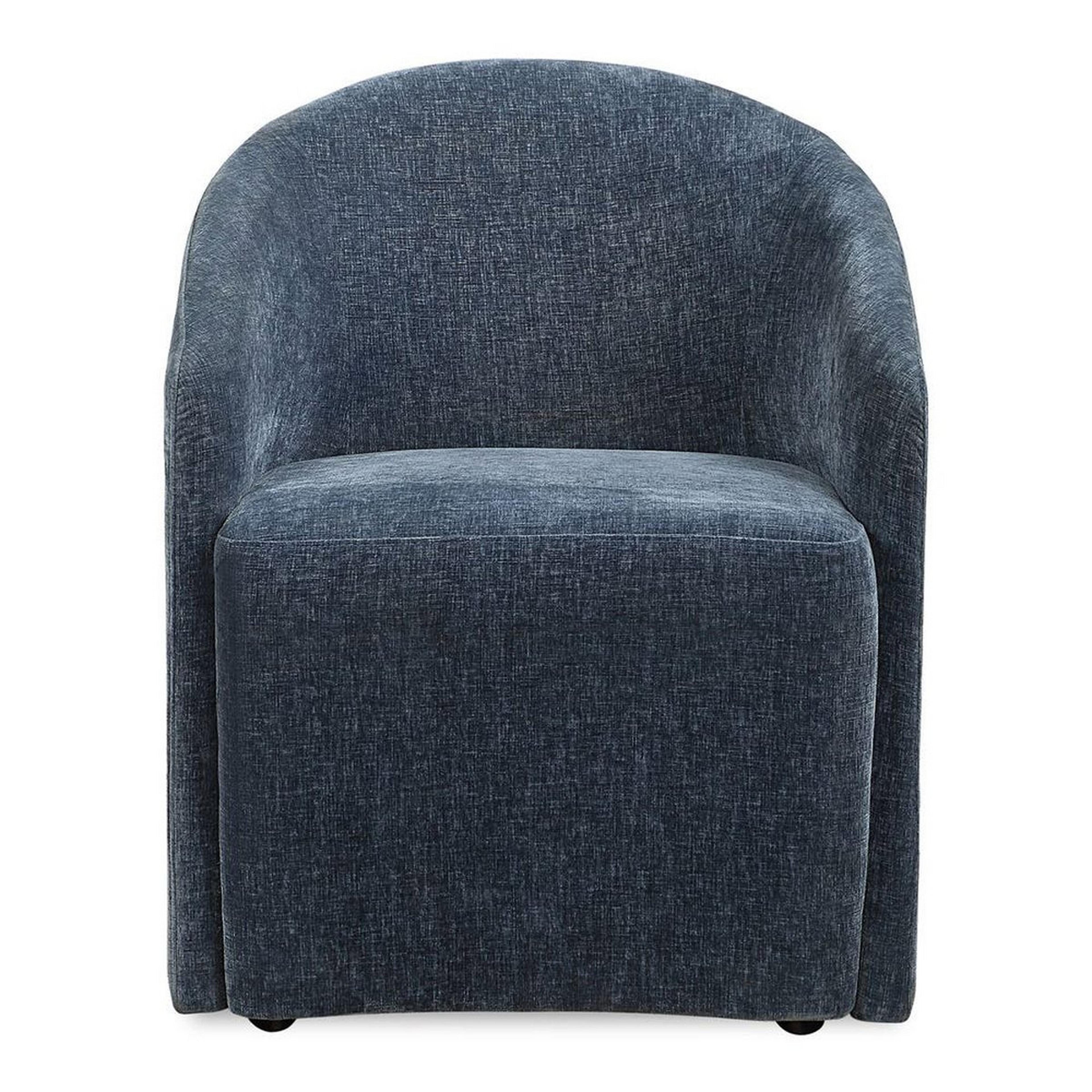 A Timmons Dining Chair with Blue color