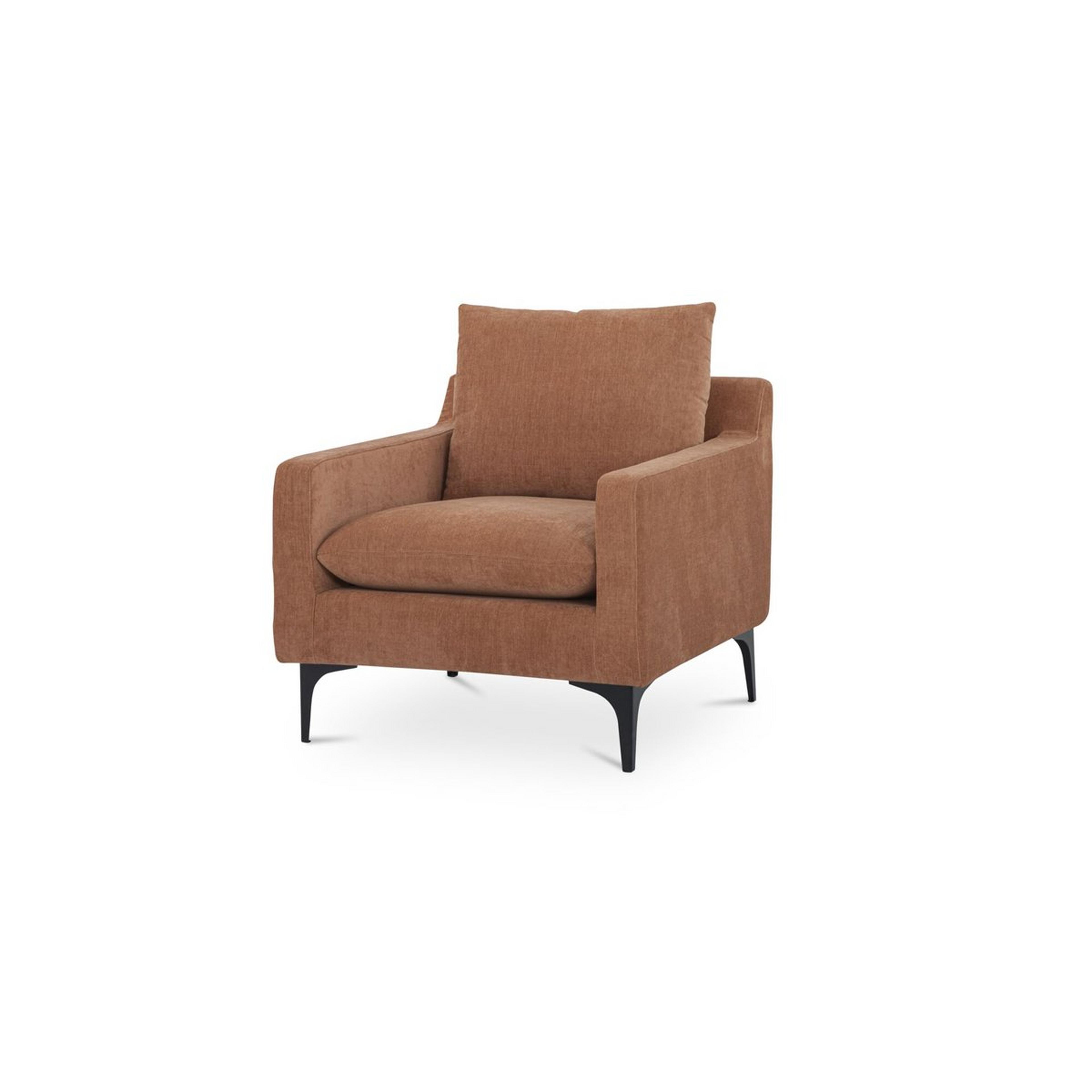 A Tallulah Chair with Blush Pink color