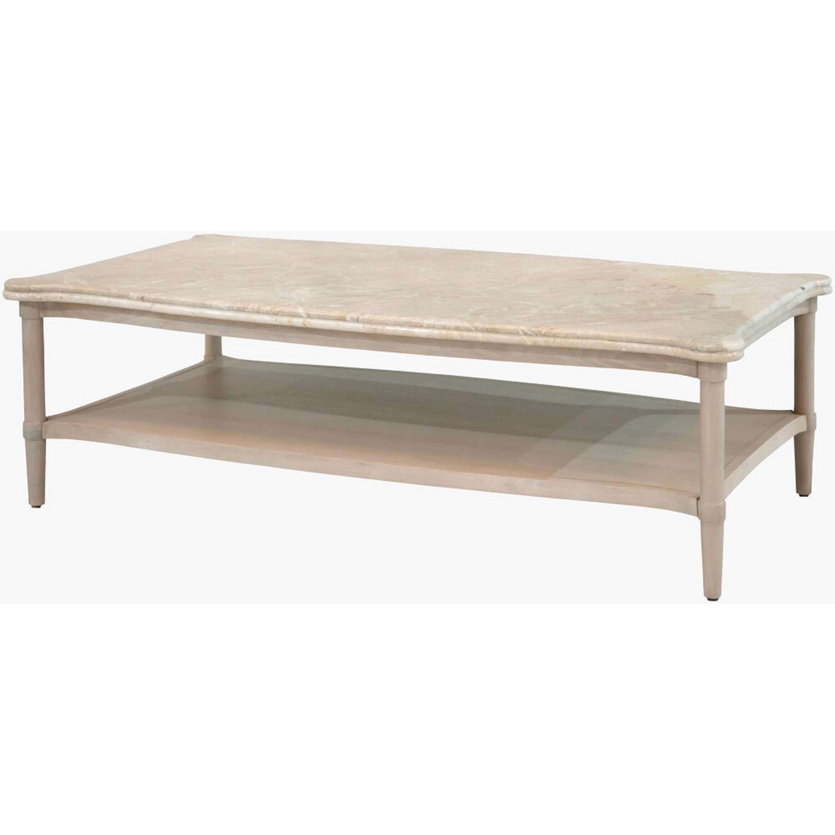 A Travero Coffee Table with Beige / Washed Marble color
