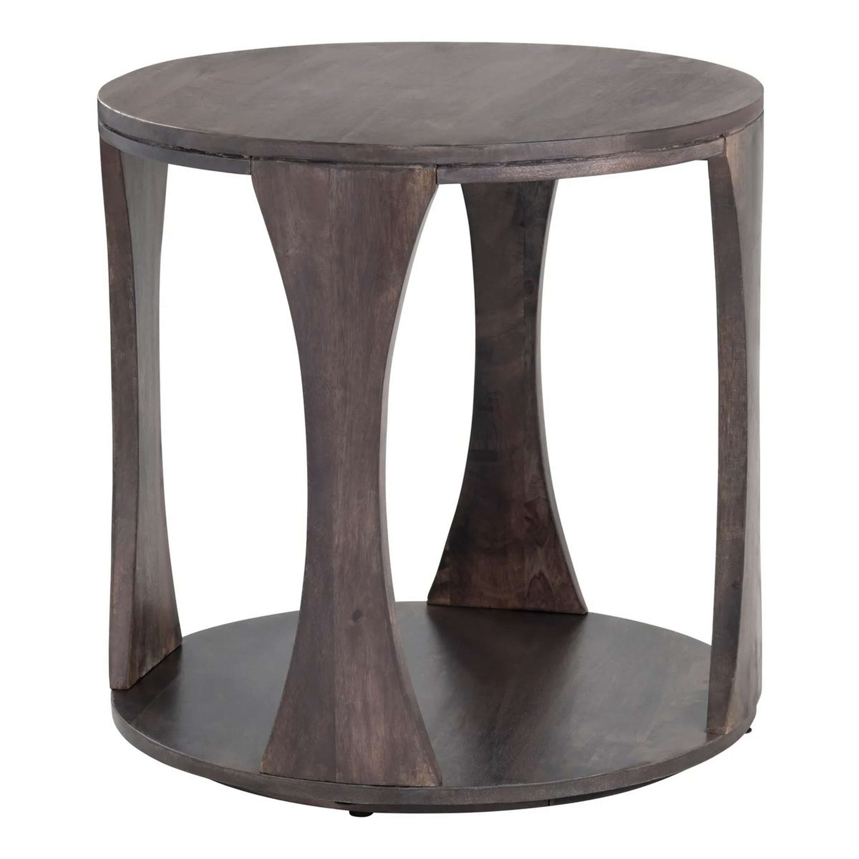 A Archim End Table with Dark Brown color