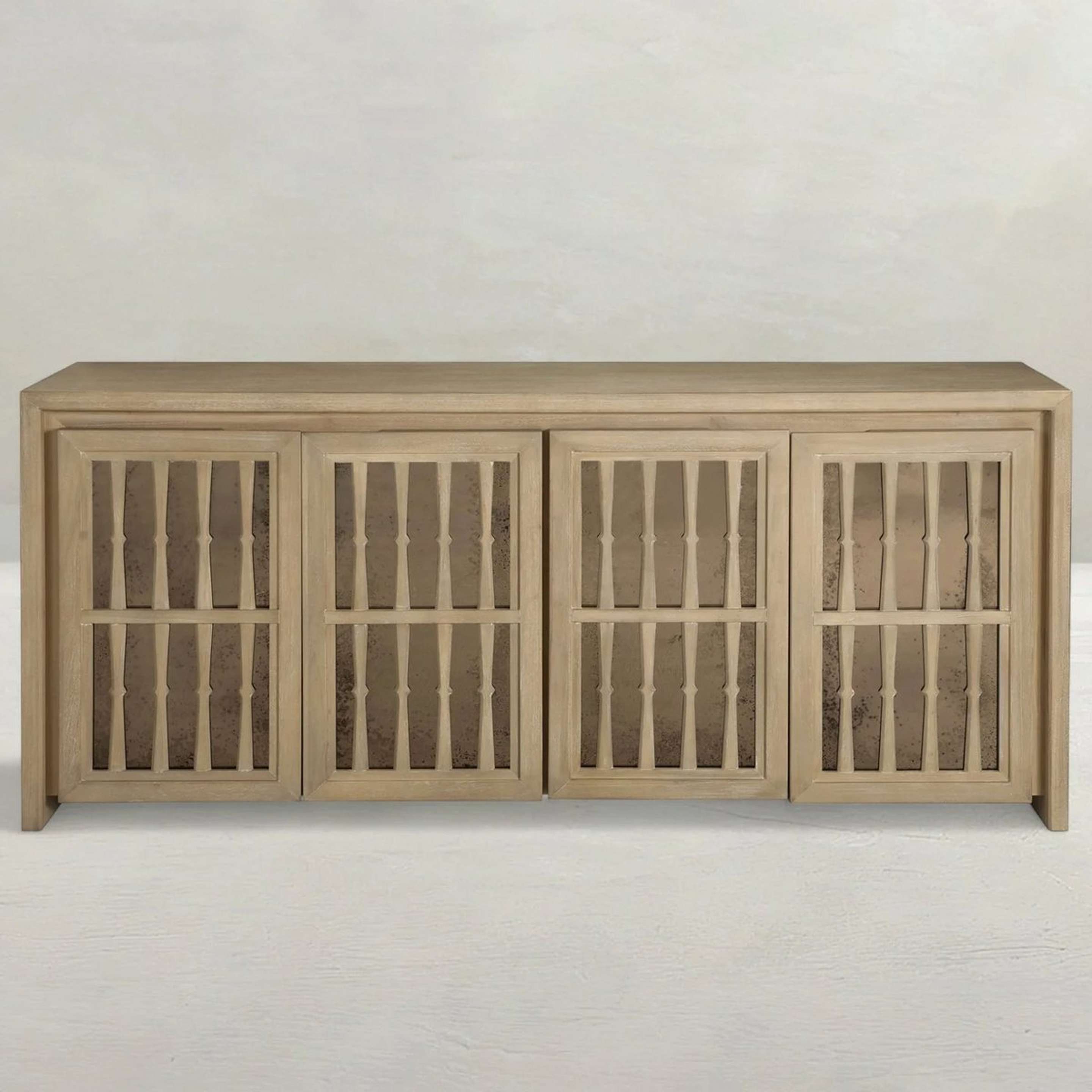 A Ferazzo Buffet with Light Wood color