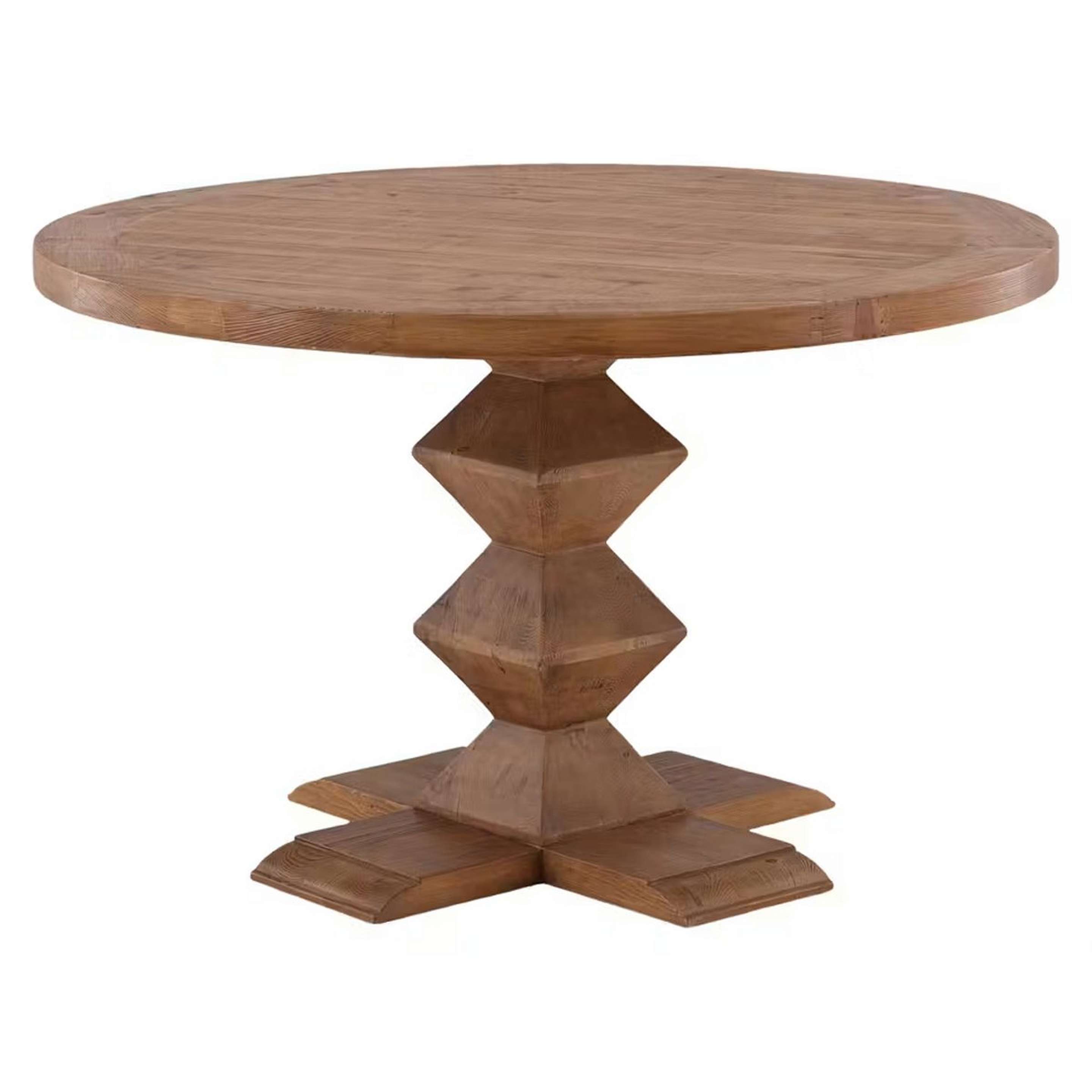A Giovani Dining Table with Medium Wood color