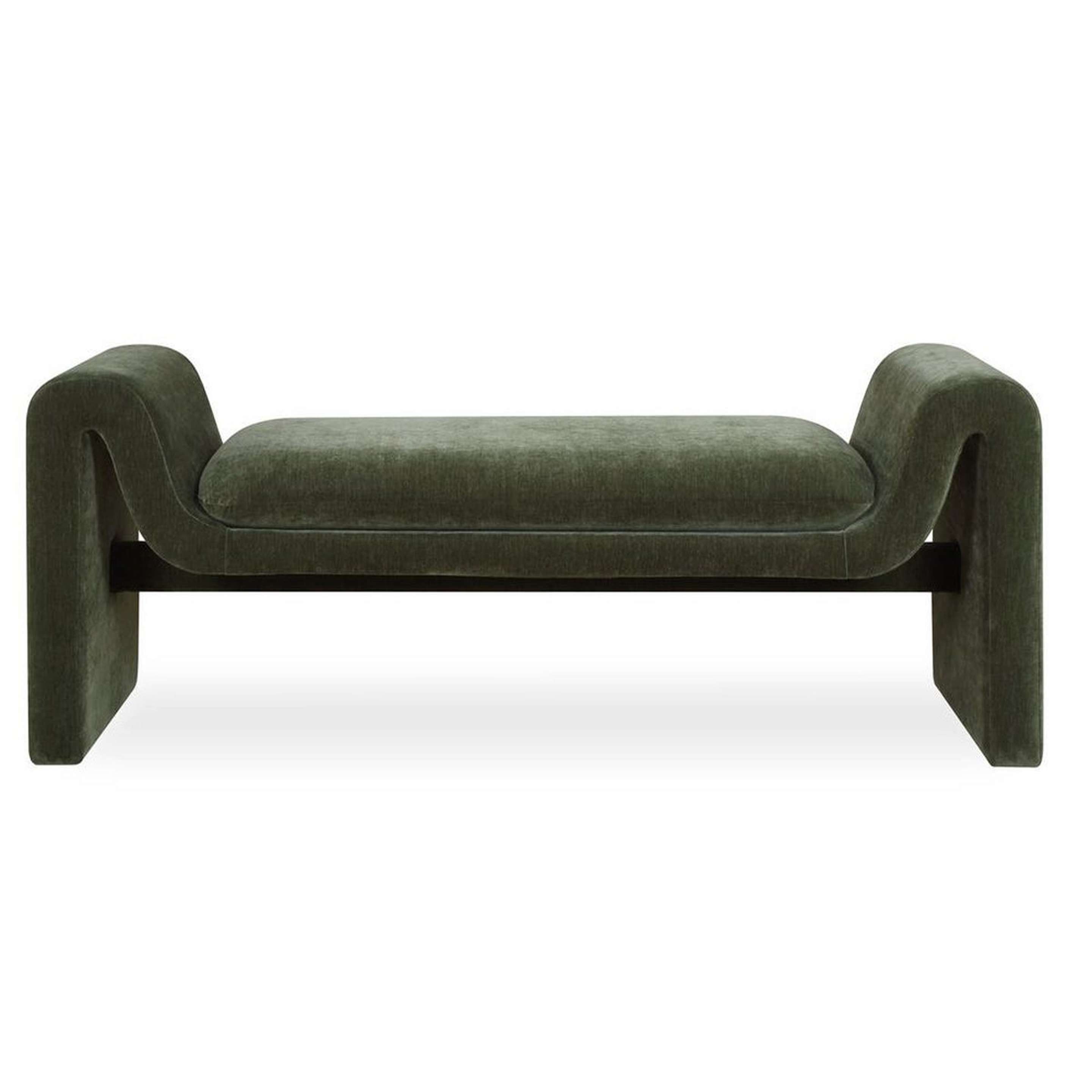 A Willow Bench with Moss color