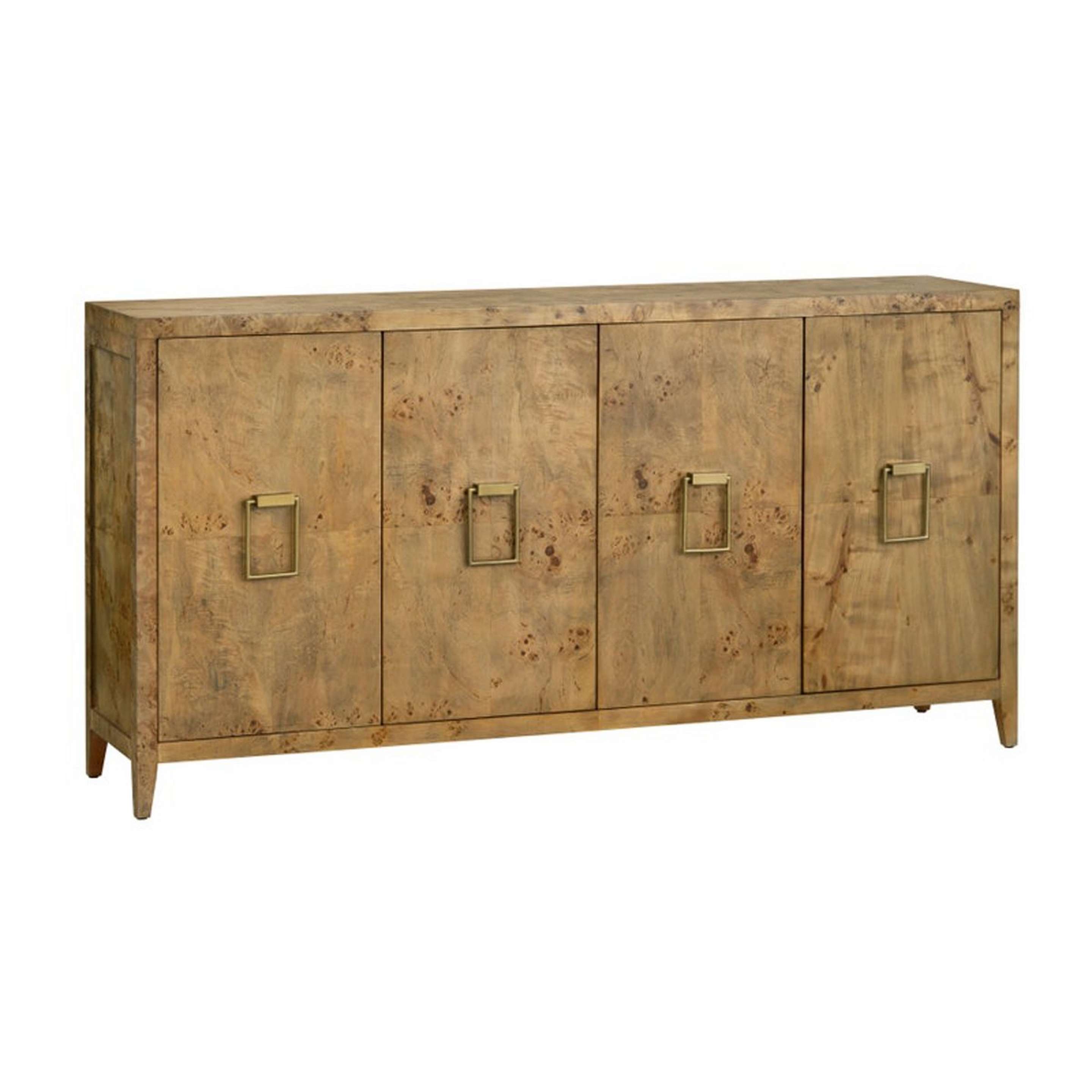 A Palm Springs Buffet with Natural / Brass color
