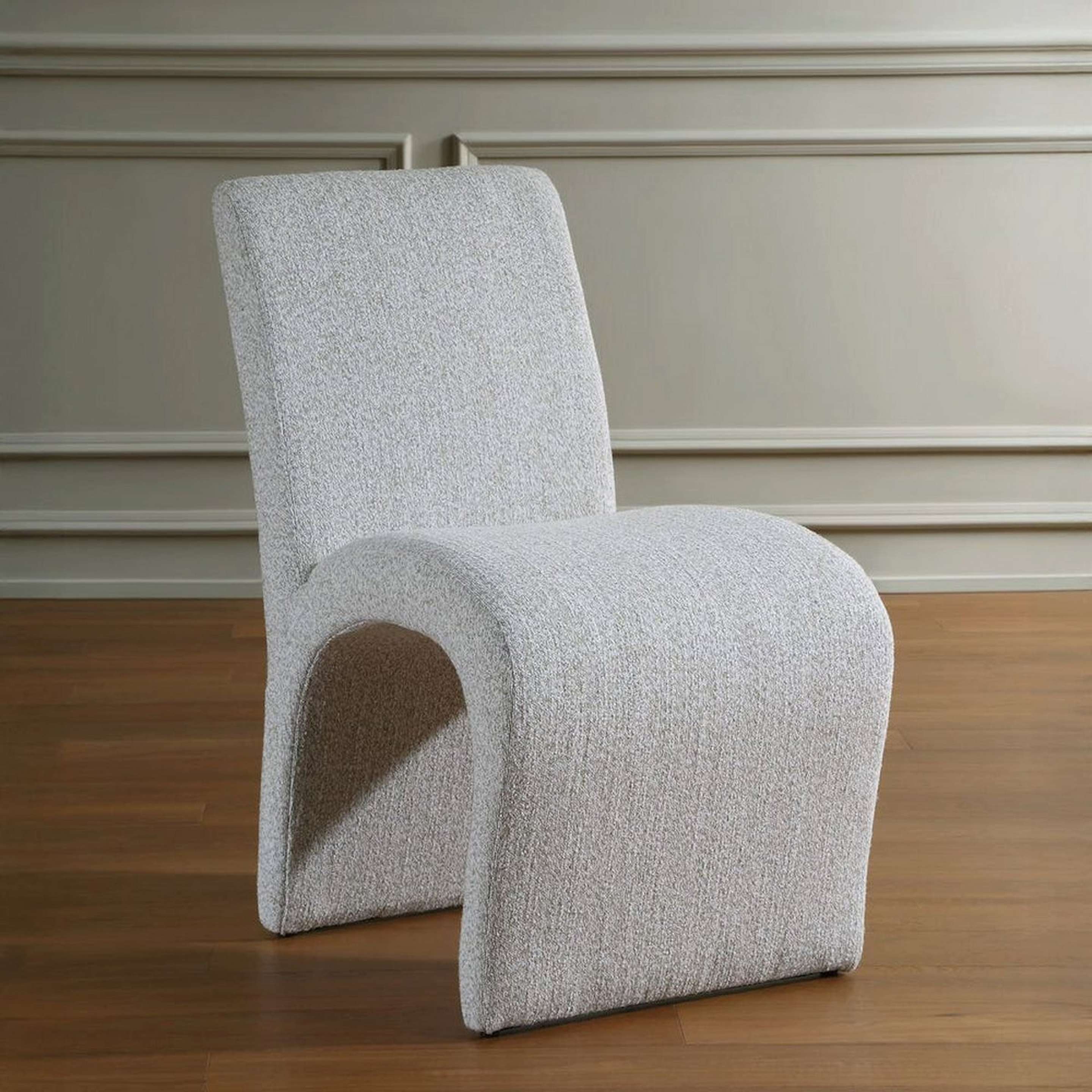 A Fabienne Dining Chair with Beige color