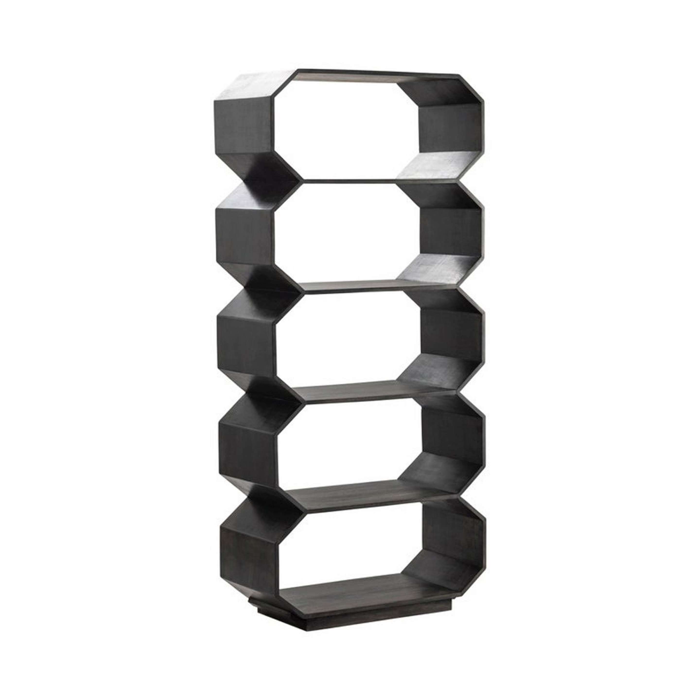 A Tribeca Etagere with Black color