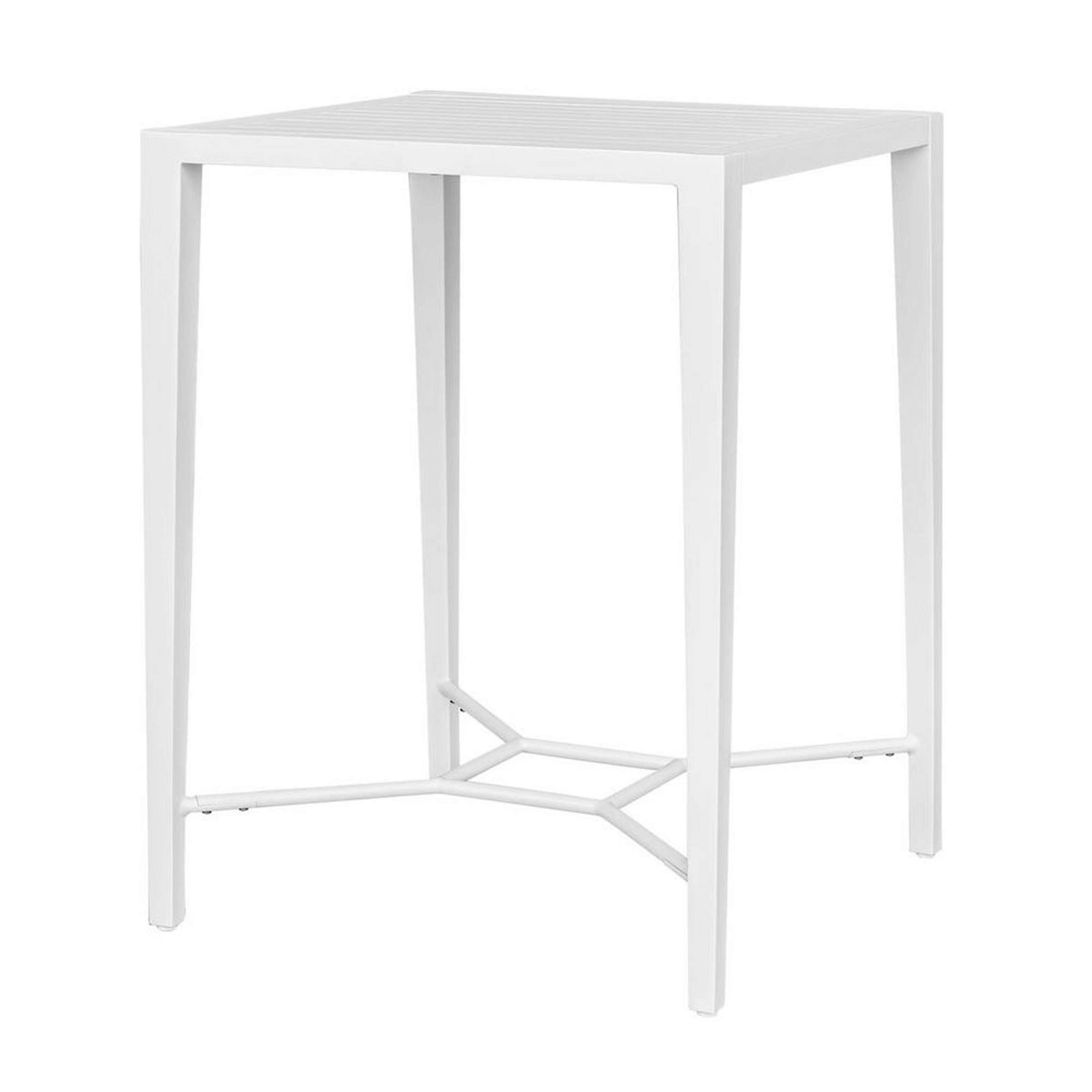 A Collin Outdoor Bar Table with White color