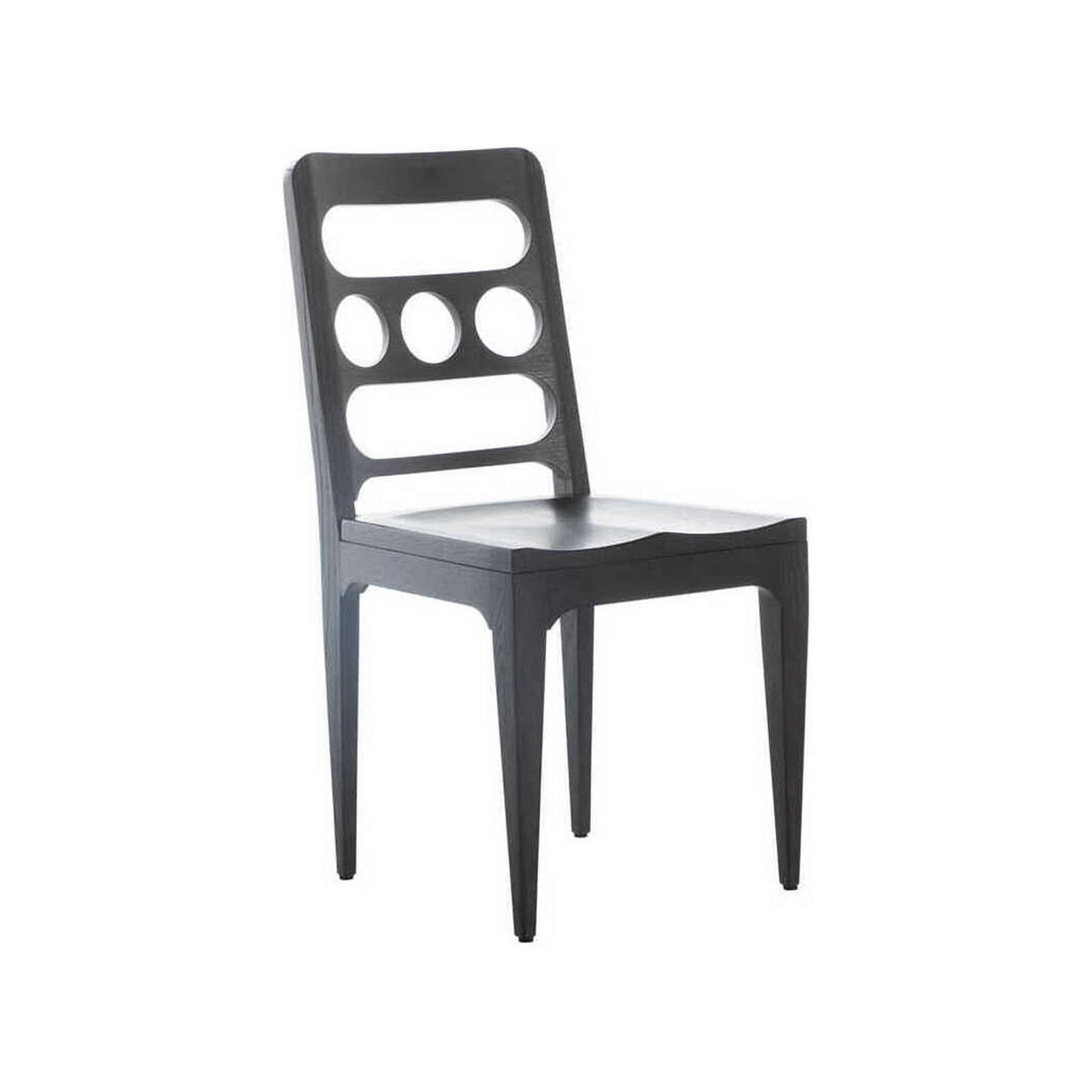 A Darwin Dining Chair with Black color