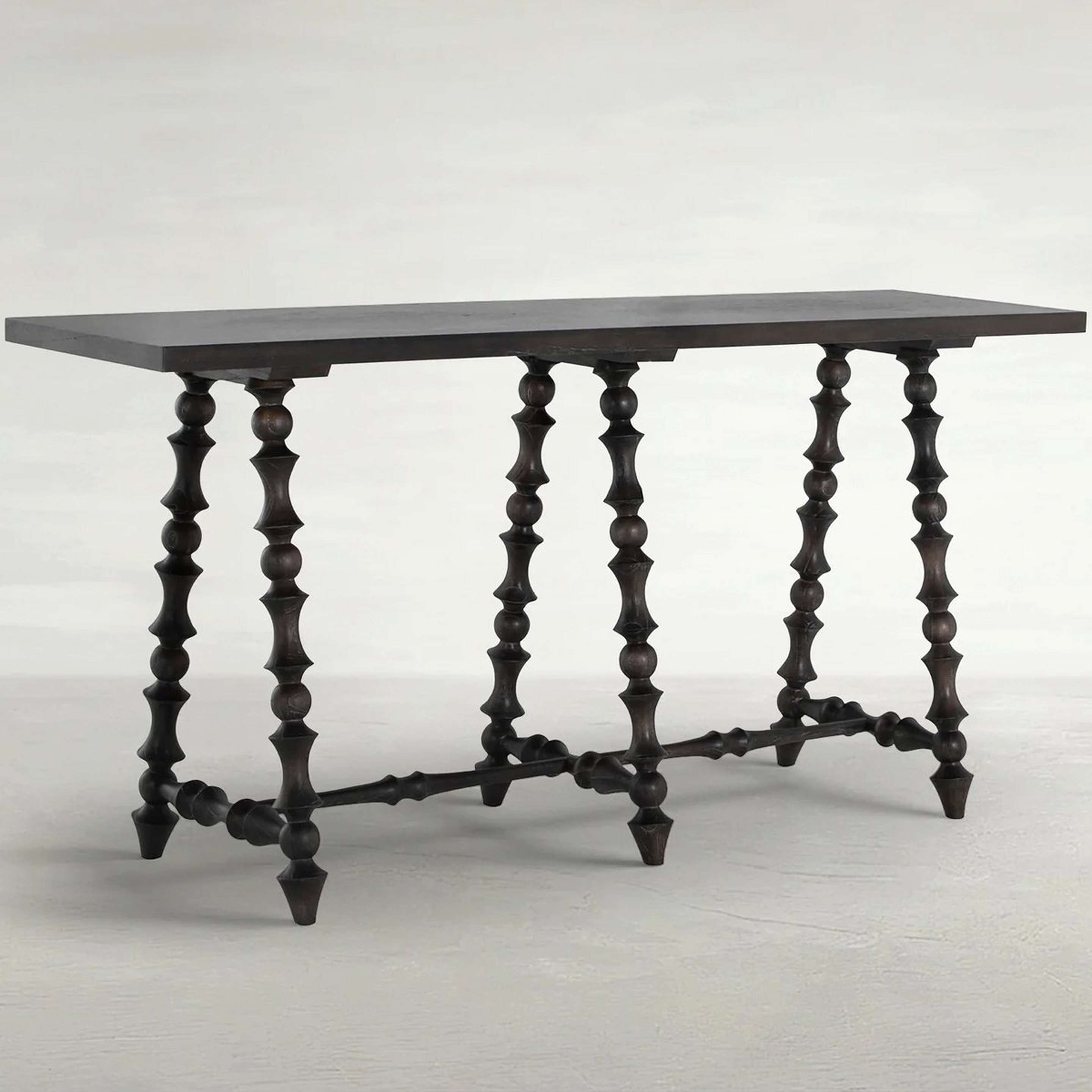 A Ernesto Console Table with Black color