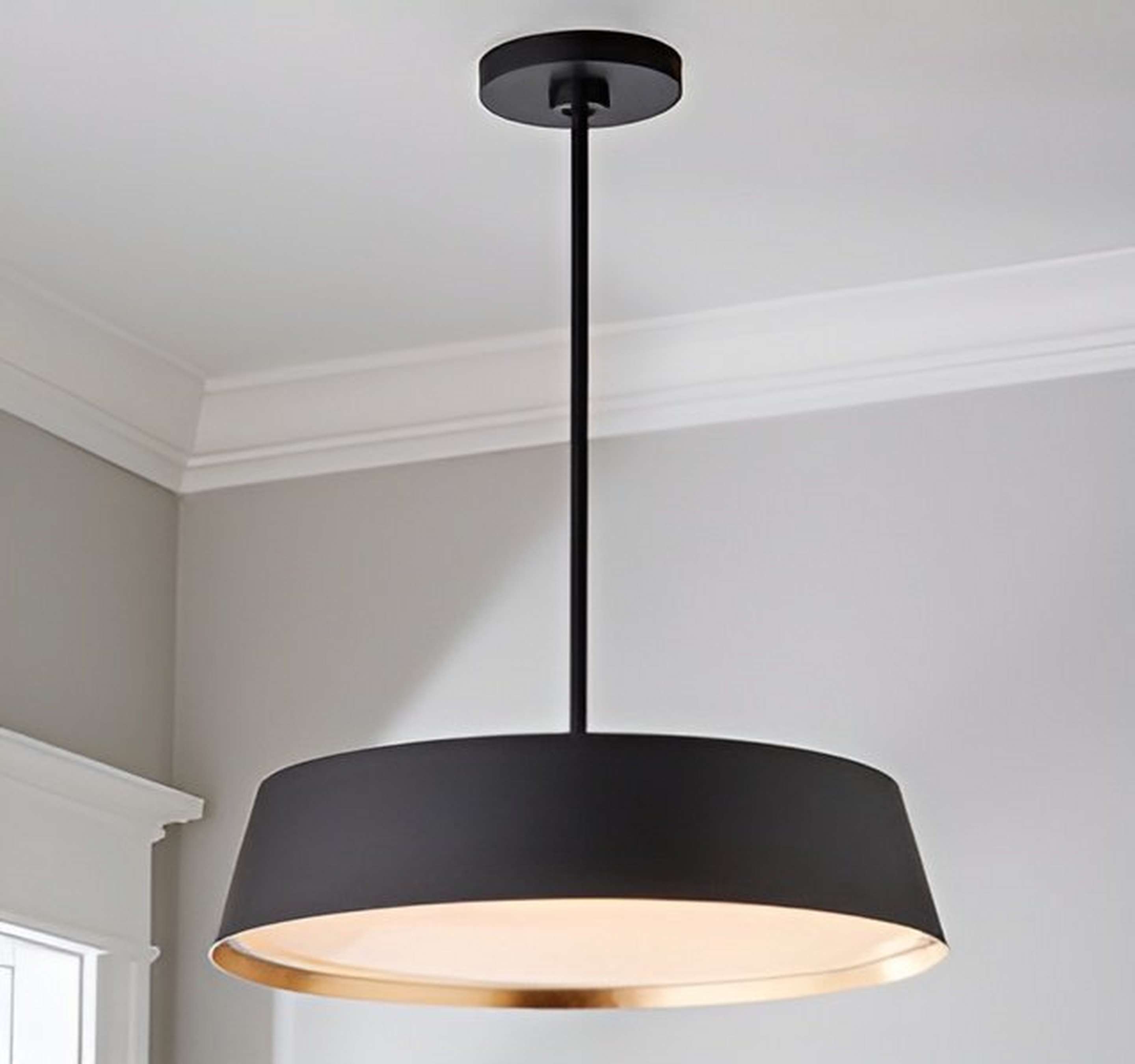 Modern Ellen DeGeneres Asher 5-Light Pendant: Damp Rated