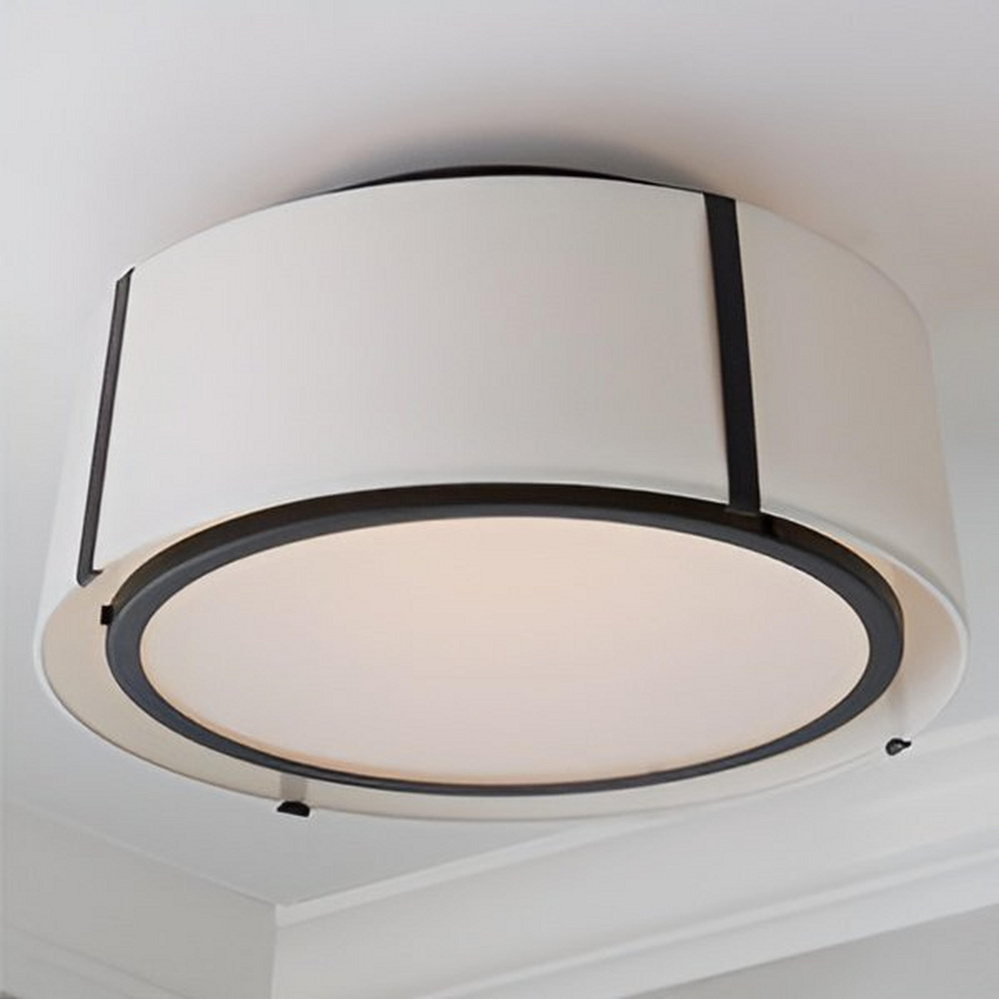 Flush Mount Intergalactic Ring Ceiling Light