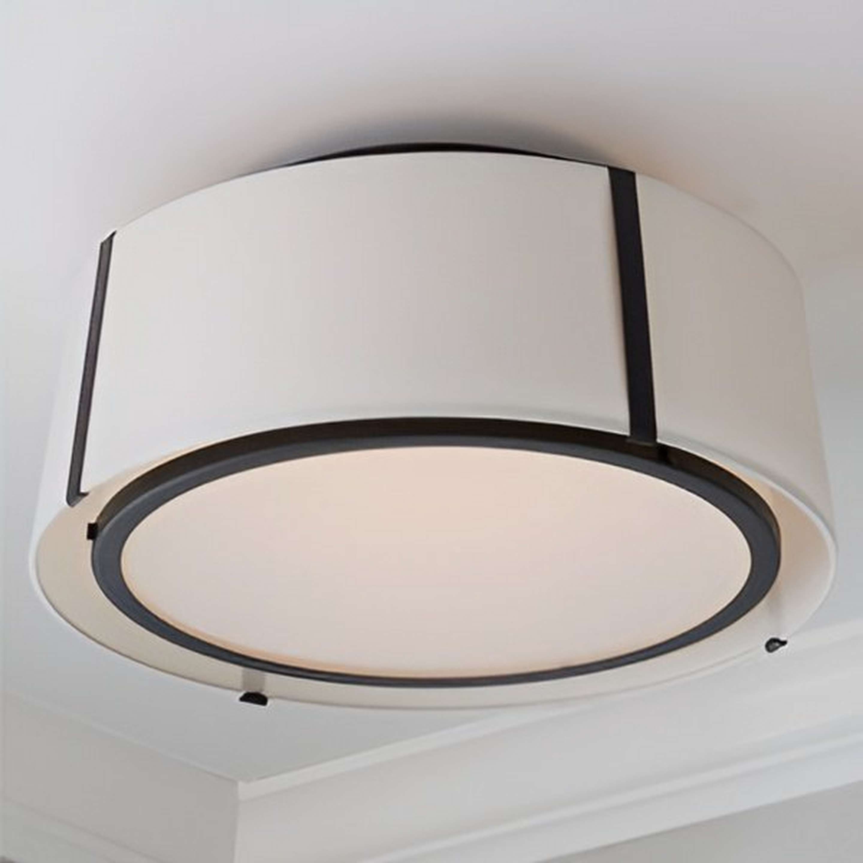 Flush Mount Intergalactic Ring Ceiling Light