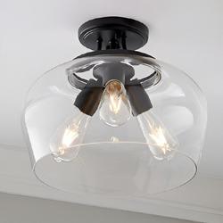 Ashley Semi-Flush Ceiling Light