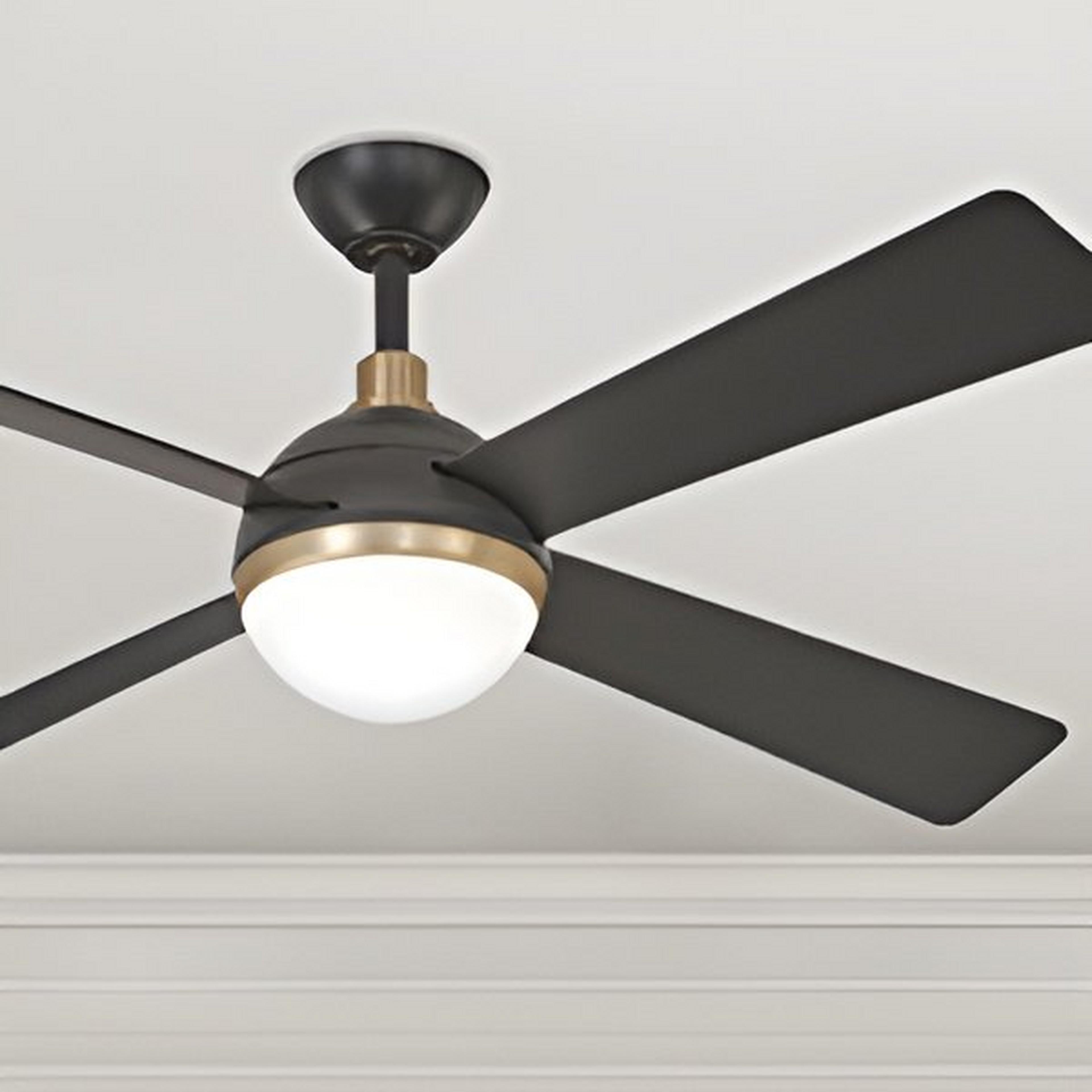 Modern Globe LED Ceiling Fan