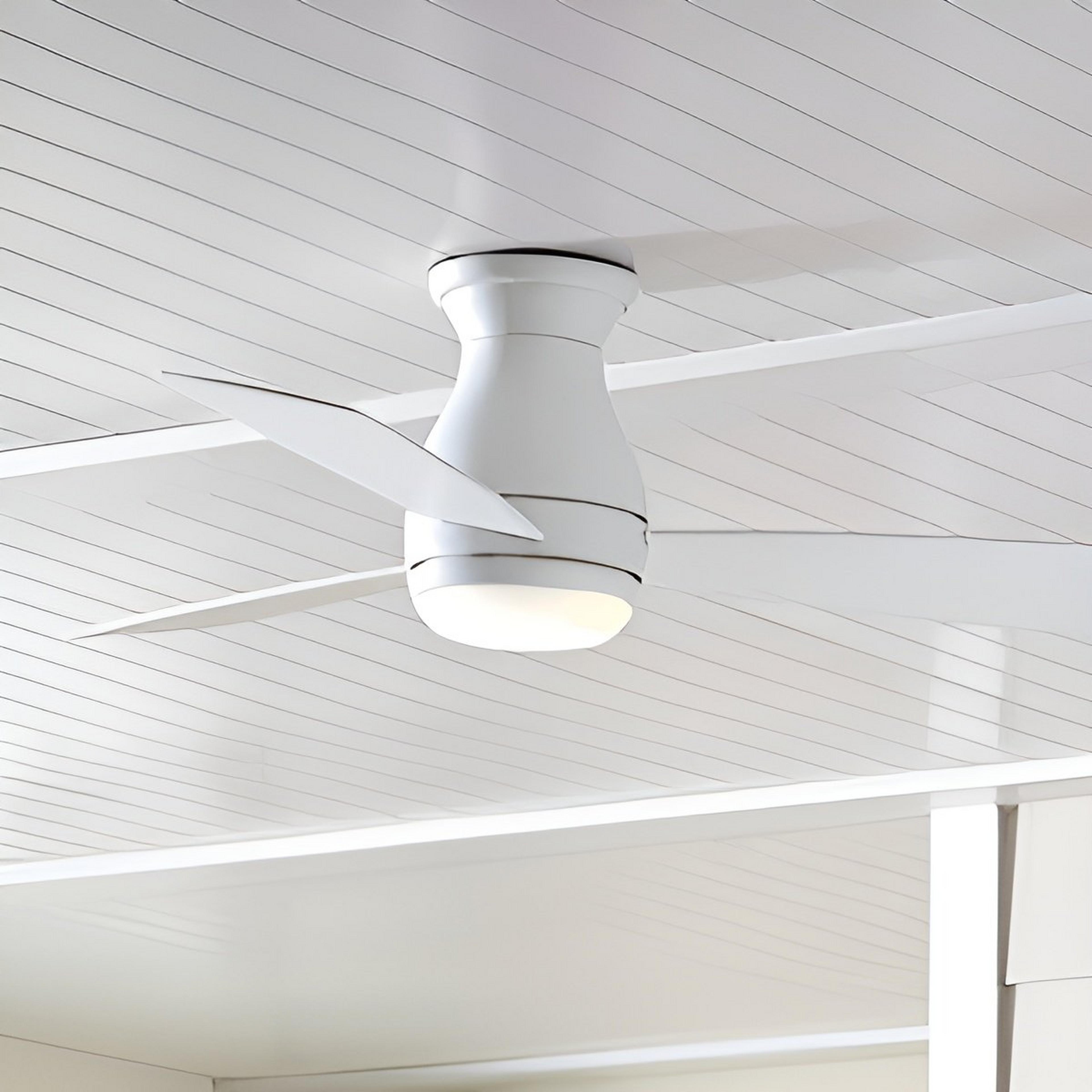 Low Profile LED Indoor/Outdoor Ceiling Fan