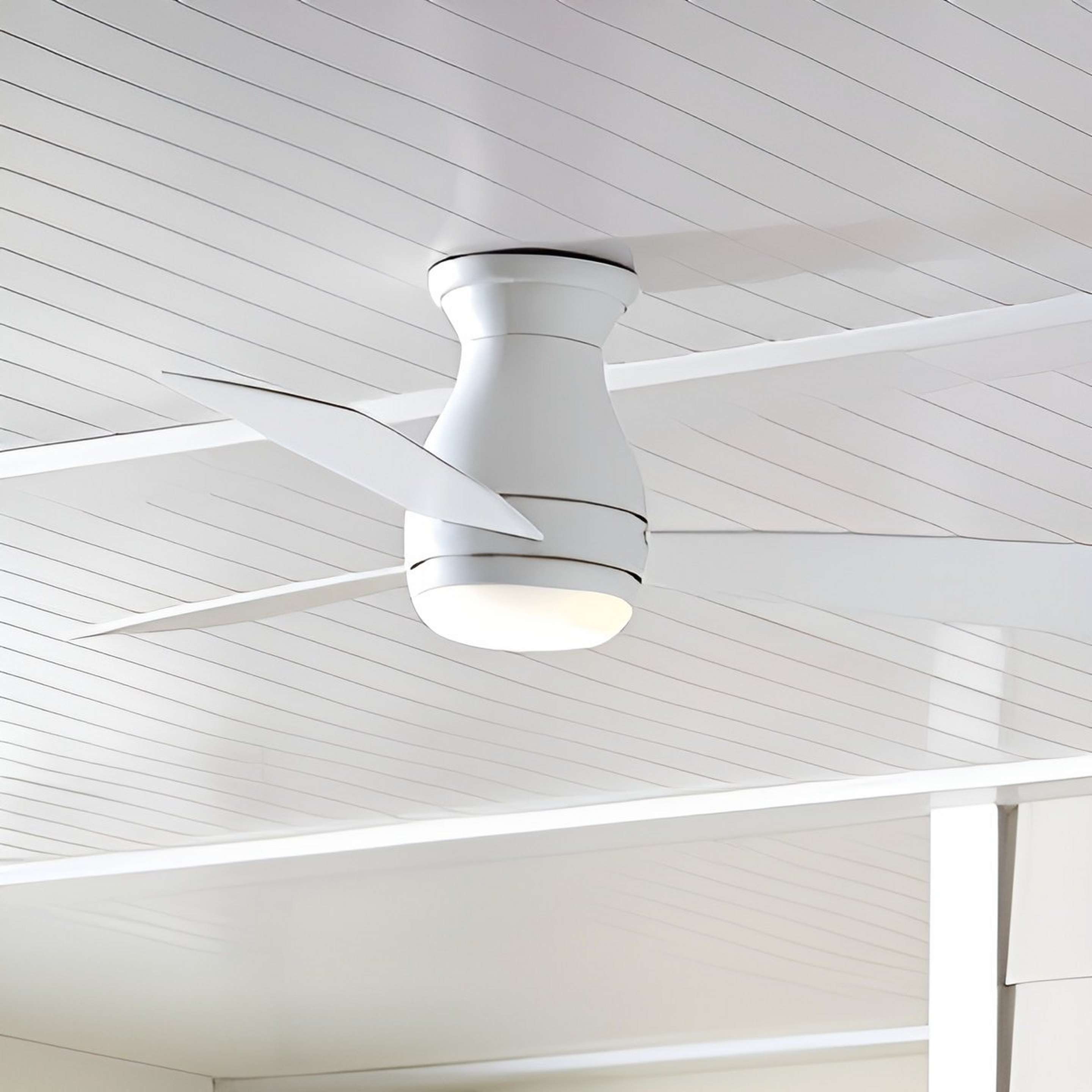Low Profile LED Indoor/Outdoor Ceiling Fan