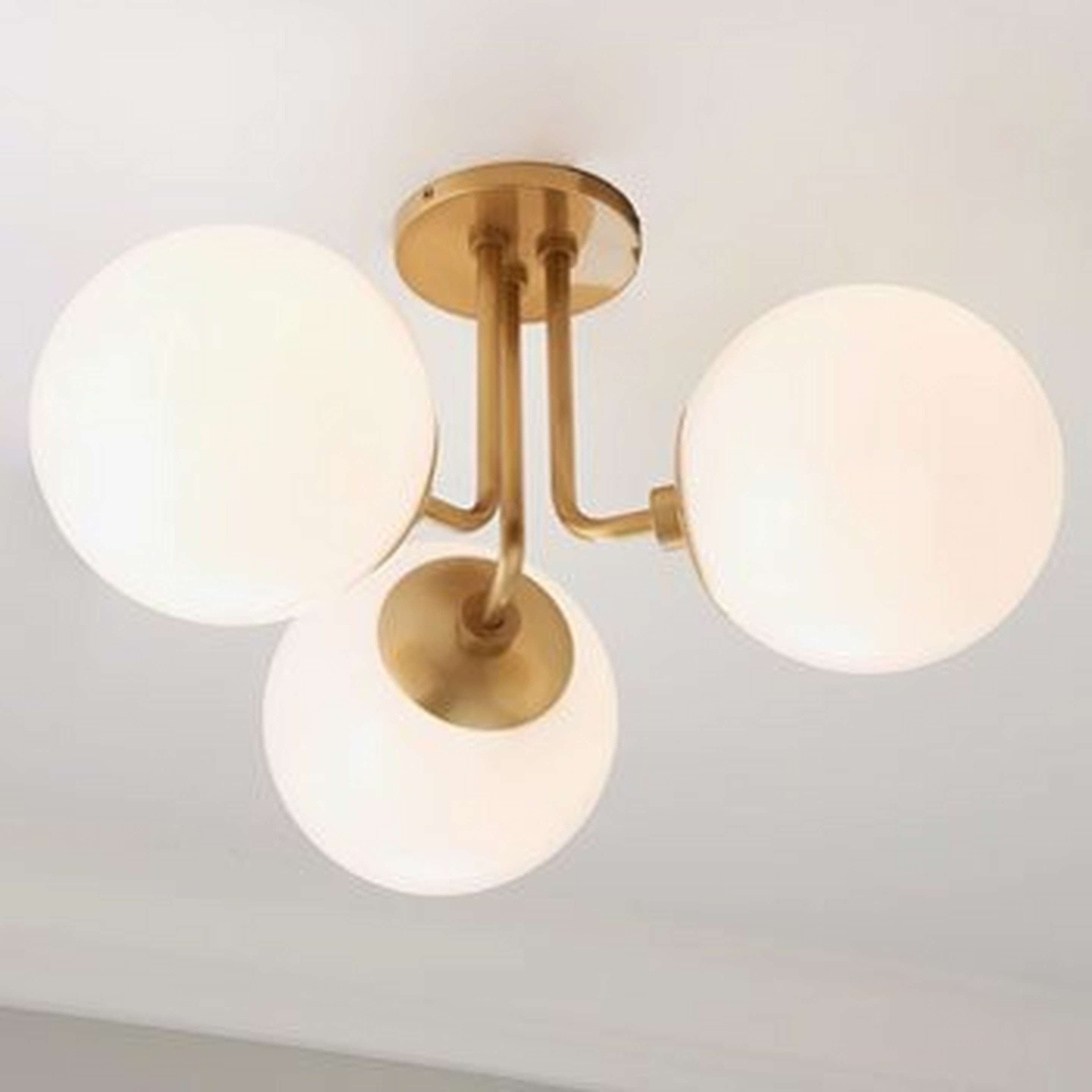 Minimalist Globe Ceiling Light - 3 Light