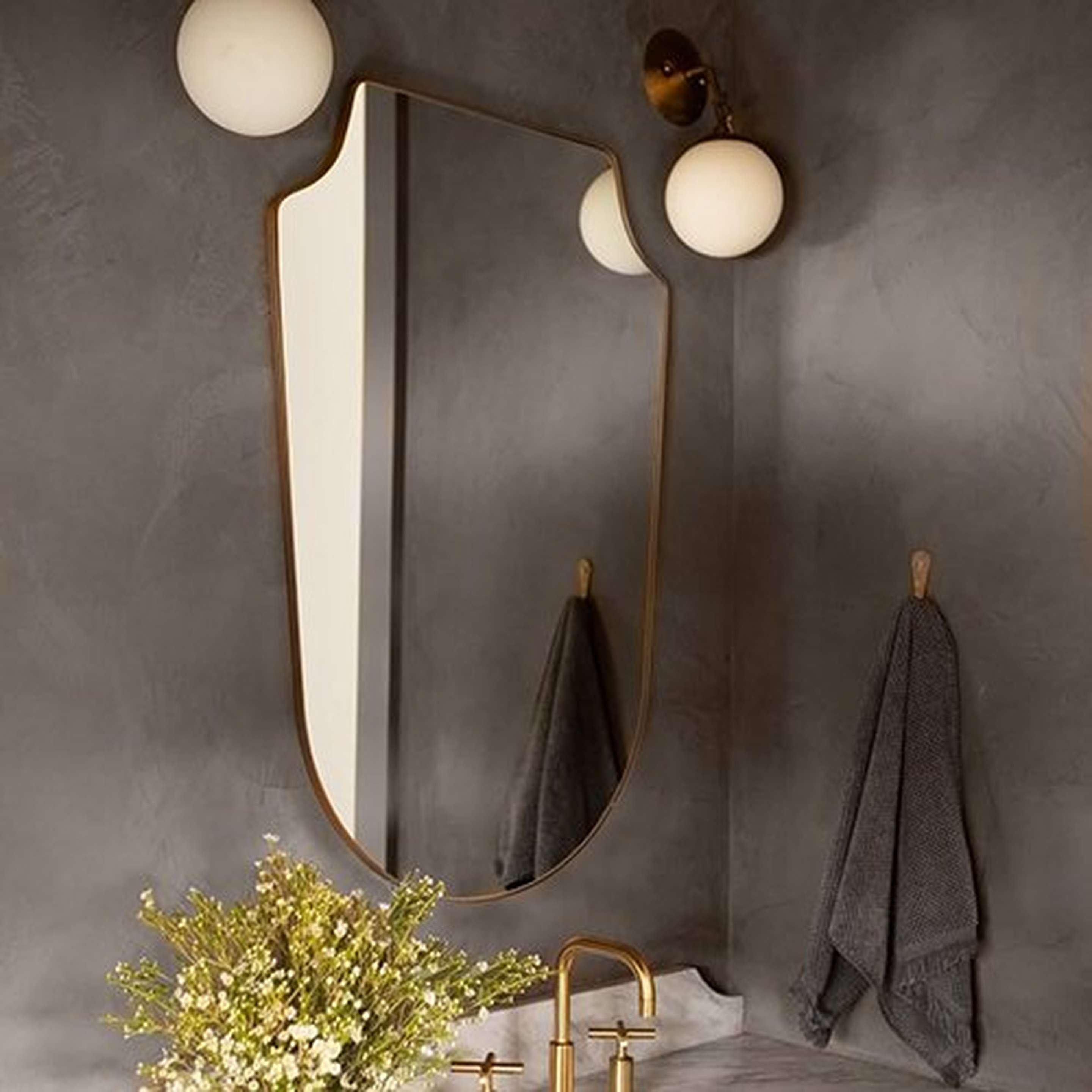Hooked Globe Sconce