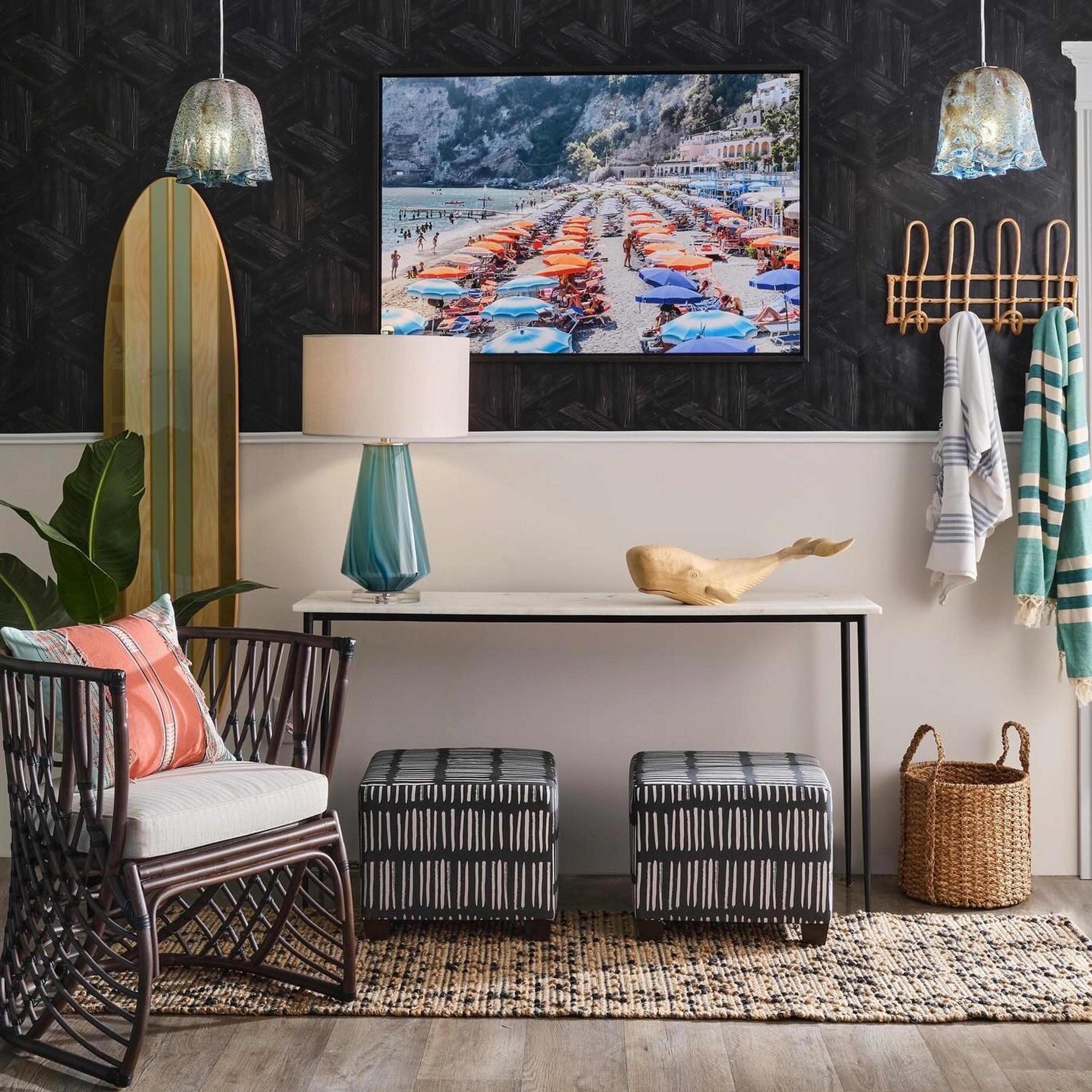 Seaside serenity entryway