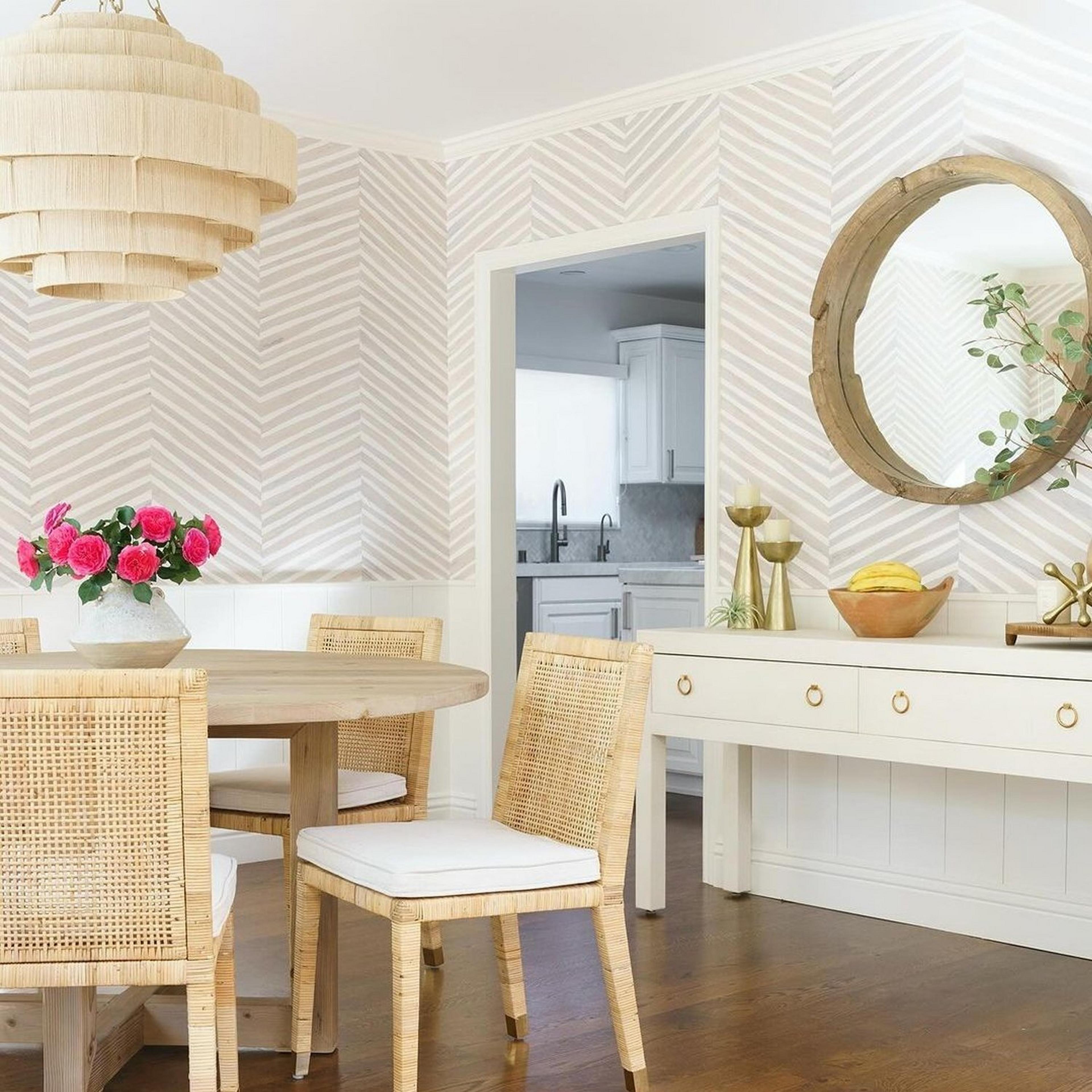 Edged Wood Mirror