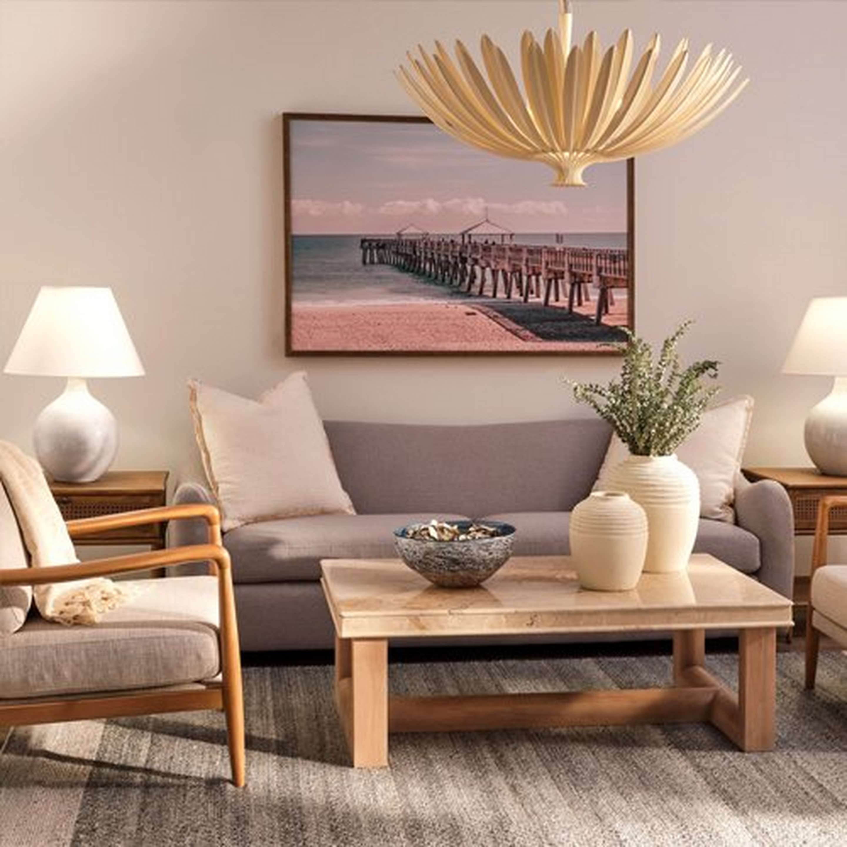 Seaside Escape living room