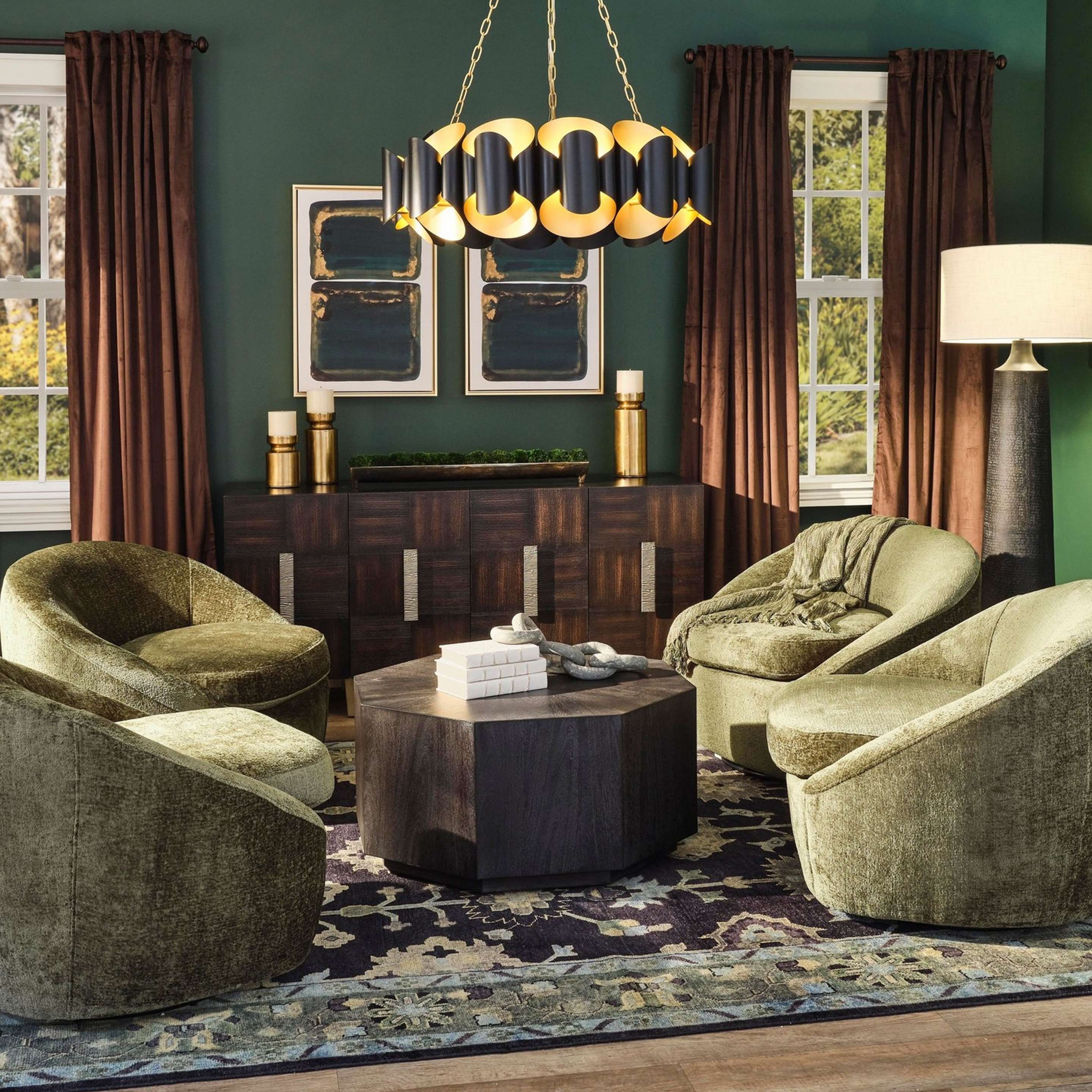 Midcentury Mood living room