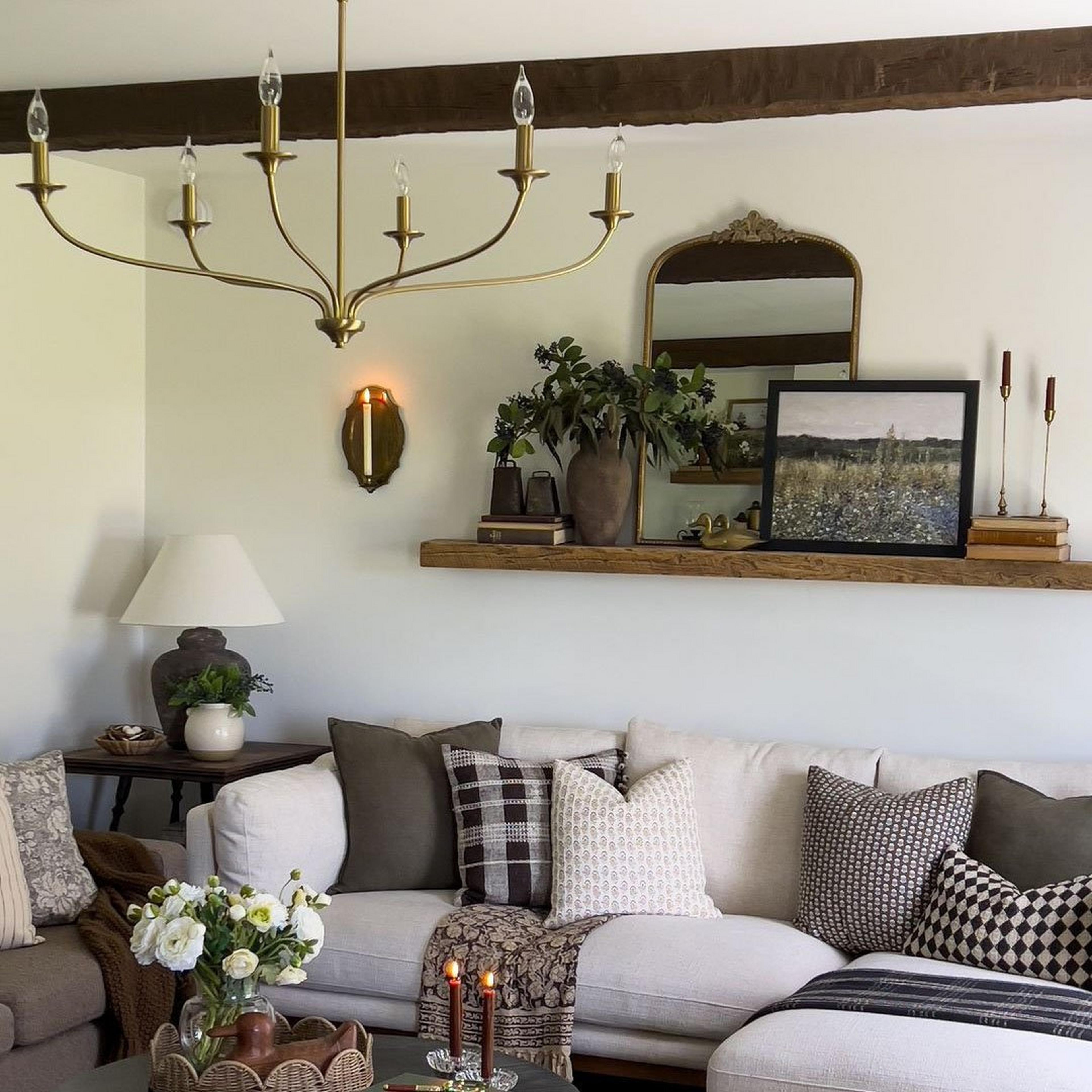 Carillon Pendants in a leather inspired kitchen with dark cabinets