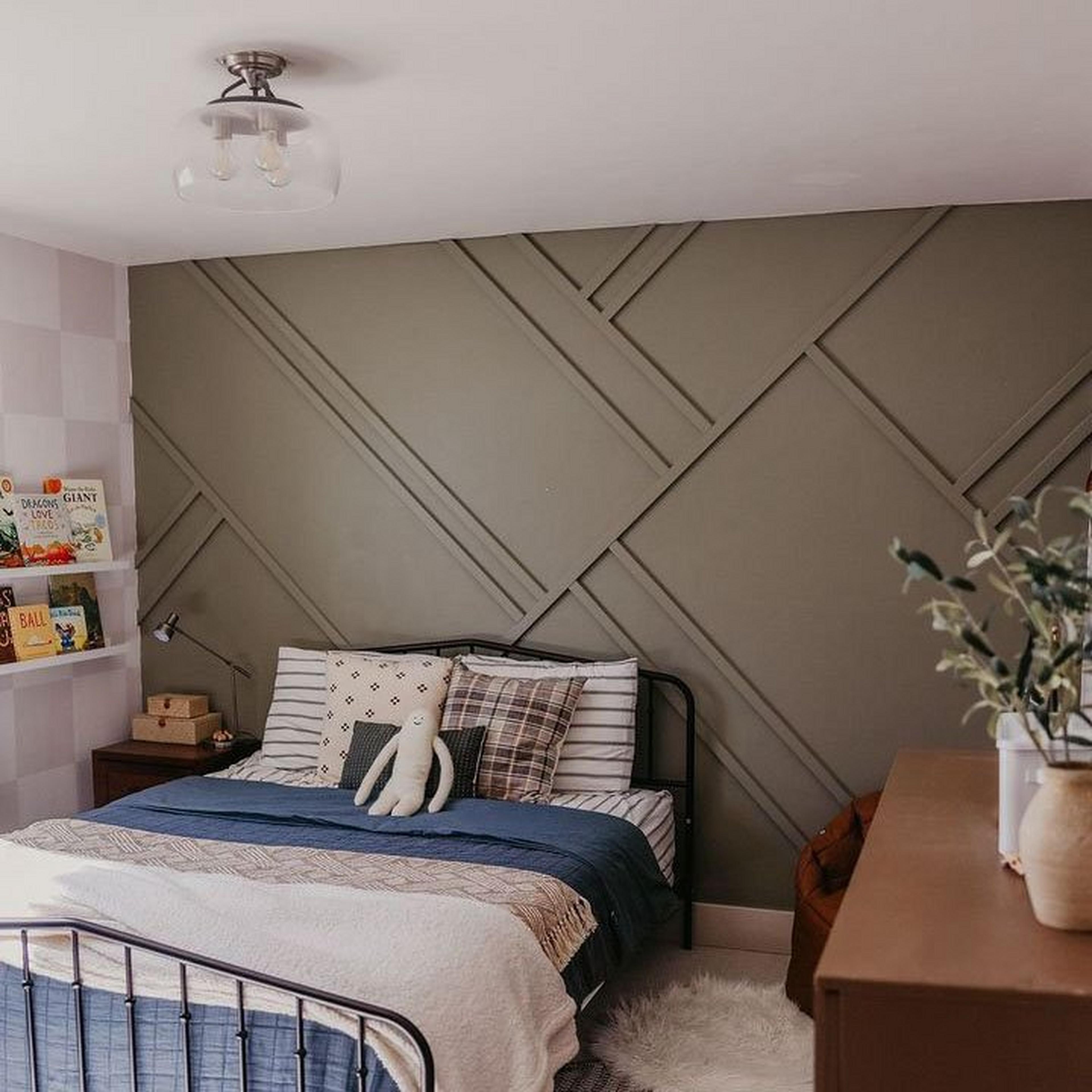 Mod Bowl ceiling light in a neutral child's bedroom
