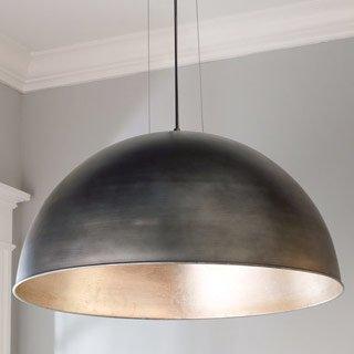 Large Industrial Dome Shade Pendant Light
