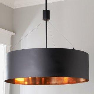 Modern Float Drum Chandelier
