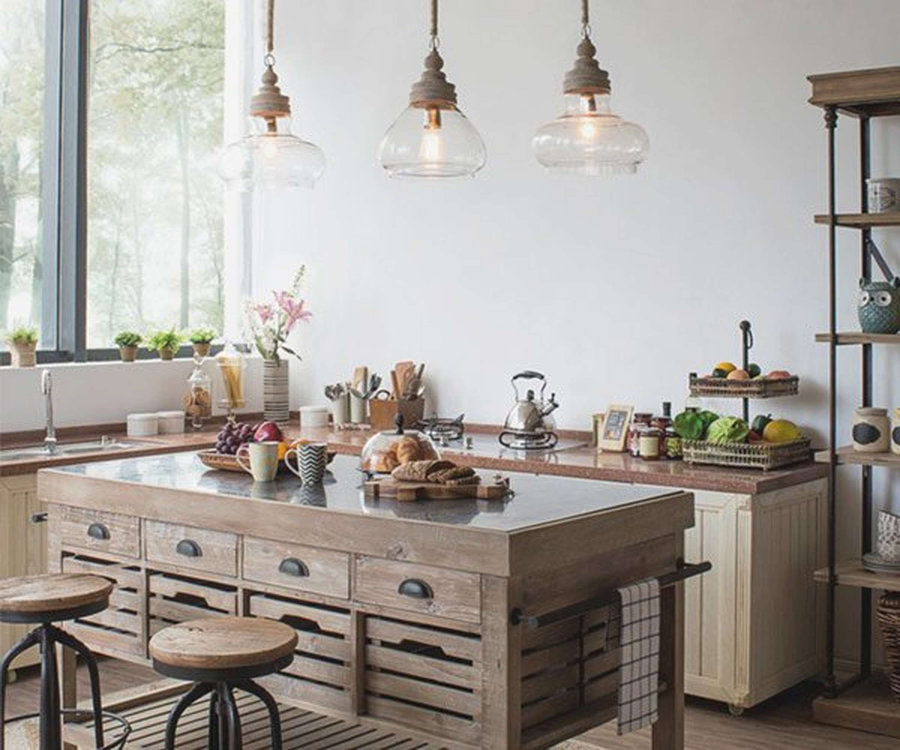 Pendant Lighting Ideas for Kitchen Islands