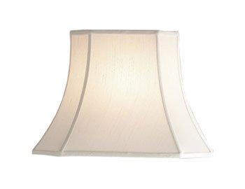 16” Silk Rectangle Cut Corner Table Lamp Shade