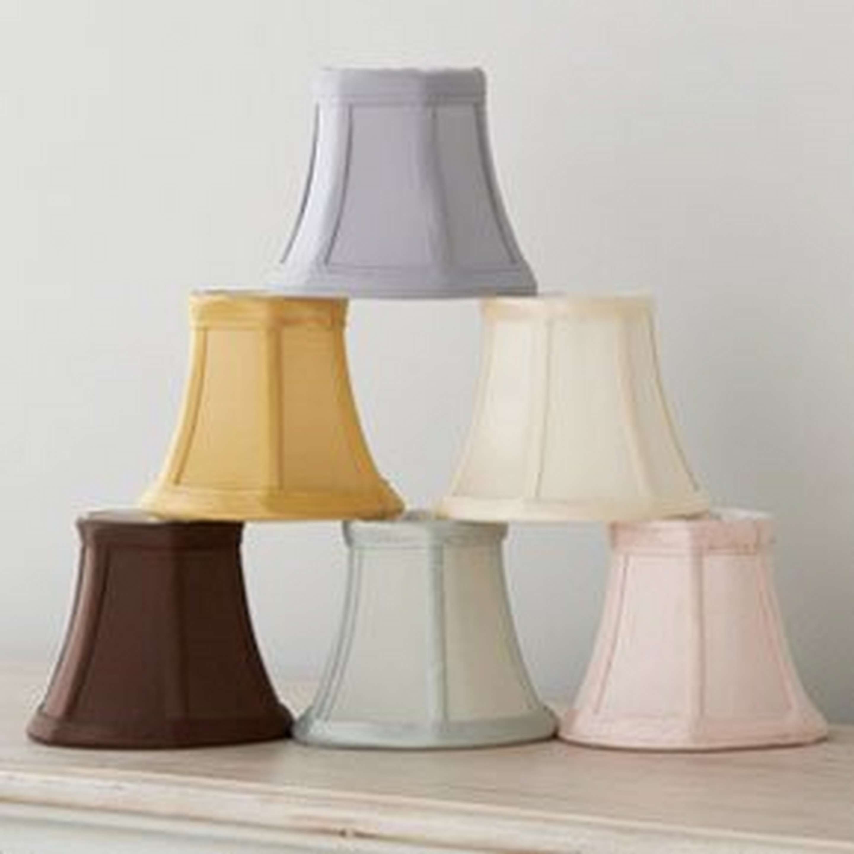 upioni Silk Bell Chandelier Shade