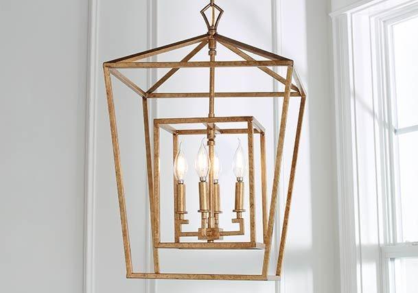 Modern Diamond Prism Lantern