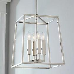 Polished Nickel Small Harrington Lantern