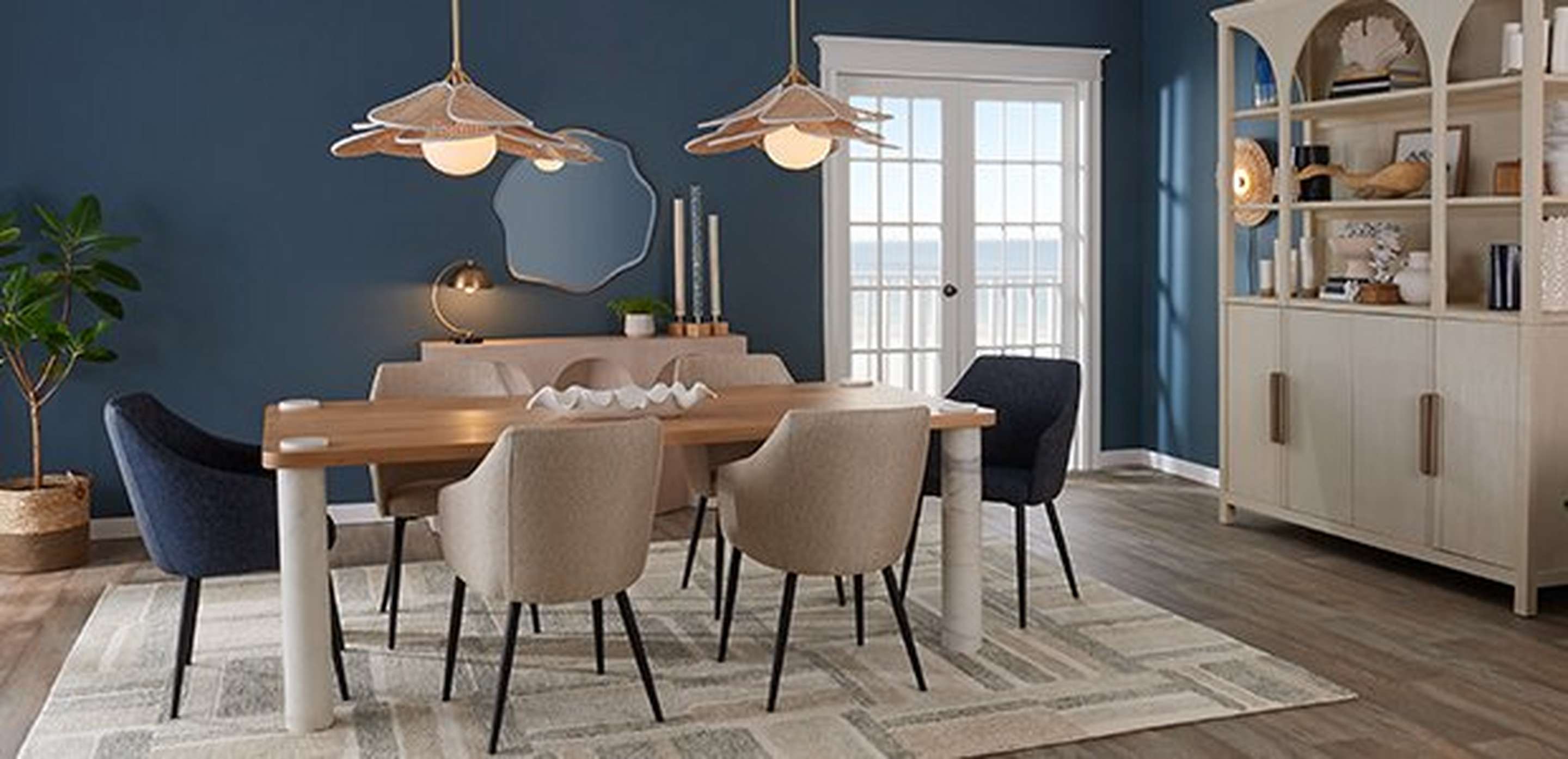 Postmodern Coastal Interior Design