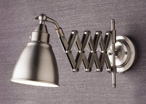 Accordion swing arm on sale wall lamp