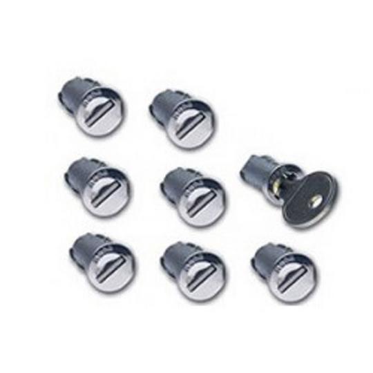 Thule Ensemble de 8 barillets de serre et 1 cl   588 