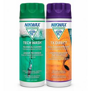Nikwax Shell Care Kit (Tech Wash & Tx Direct Wash-In)