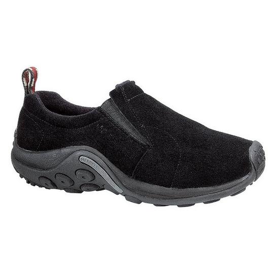 Merrell Jungle Moc Shoes Mens 9 Suede Slip On‎ Comfort J60825 Black Midnight Men main image 4