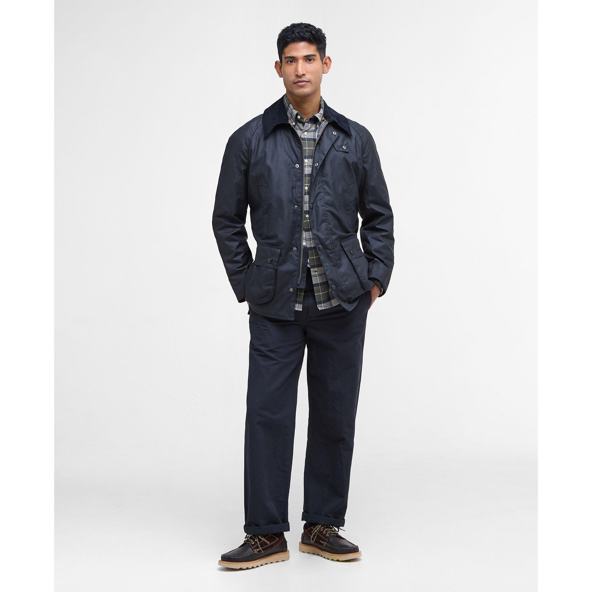 試着のみ　Barbour ASHBY WAX JACKET ネイビーM 超美品 Men's Ashby Waxed Jacket | Barbour | Sporting Life Online