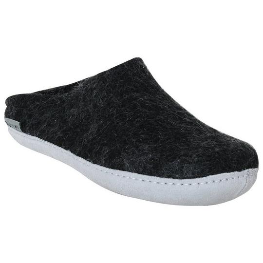 Glerups Unisex Wool Leather Sole Slip-On Slipper