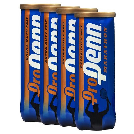 Balles de tennis Pro Marathon Extra-Duty  tube de 4 