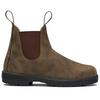 Bottes en cuir doubl es  585 - Brun rustique