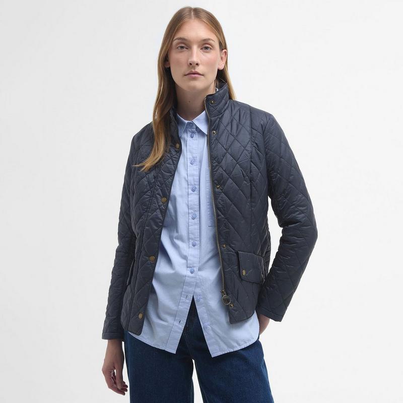 Barbour Veste matelass&eacute;e Flyweight Cavalry pour femmes