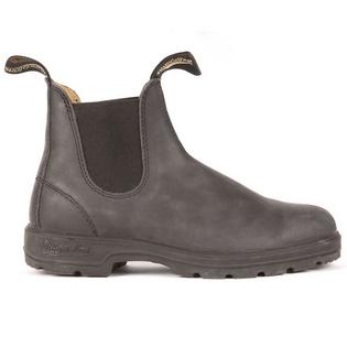 Bottes 587 noir rustique avec doublure en cuir