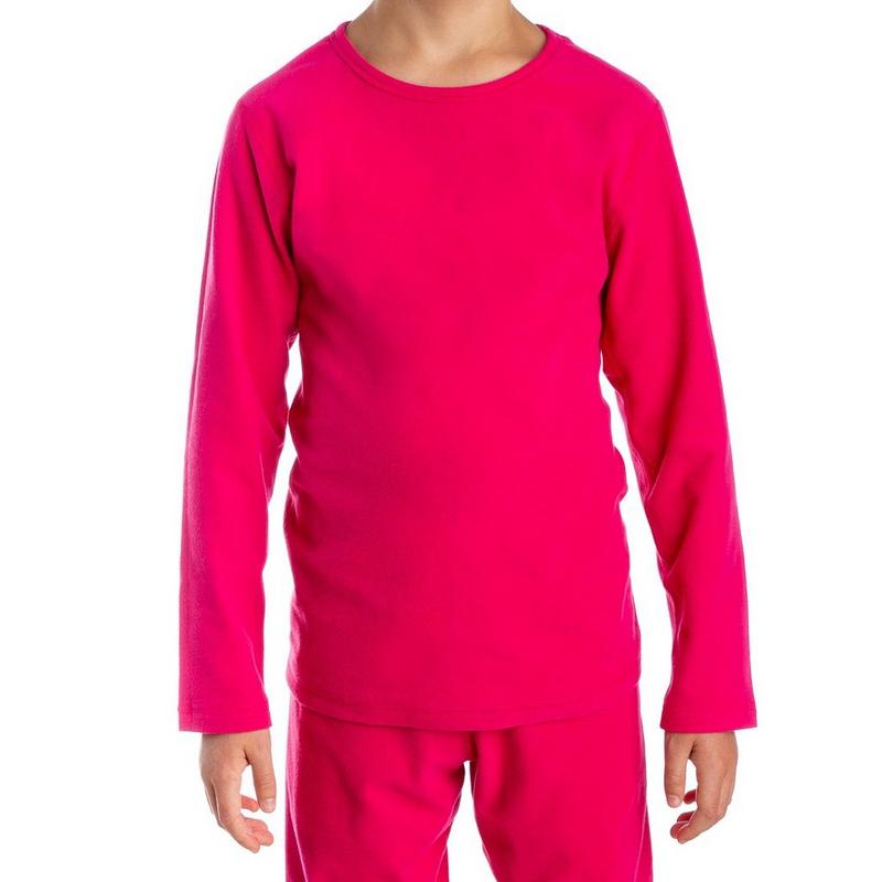 Hot Chillys Haut &agrave; col rond Velvet Fleece pour juniors [3-16]