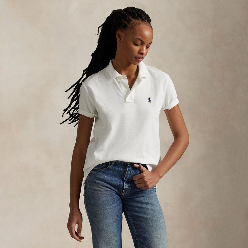 Polo Ralph Lauren Polo en maille &agrave; coupe classique pour femmes