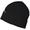 Noir | Tuque Fisherman's &agrave; ourlet roul&eacute; unisexe